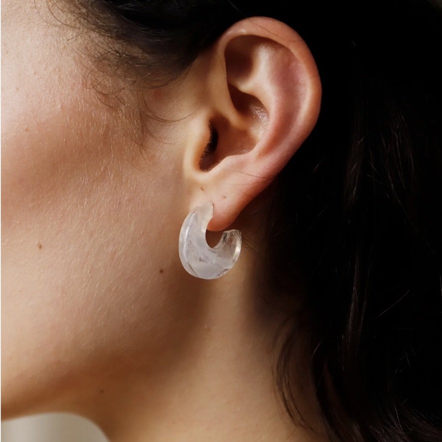 Cassia Studs Off-white close-up on model.jpeg