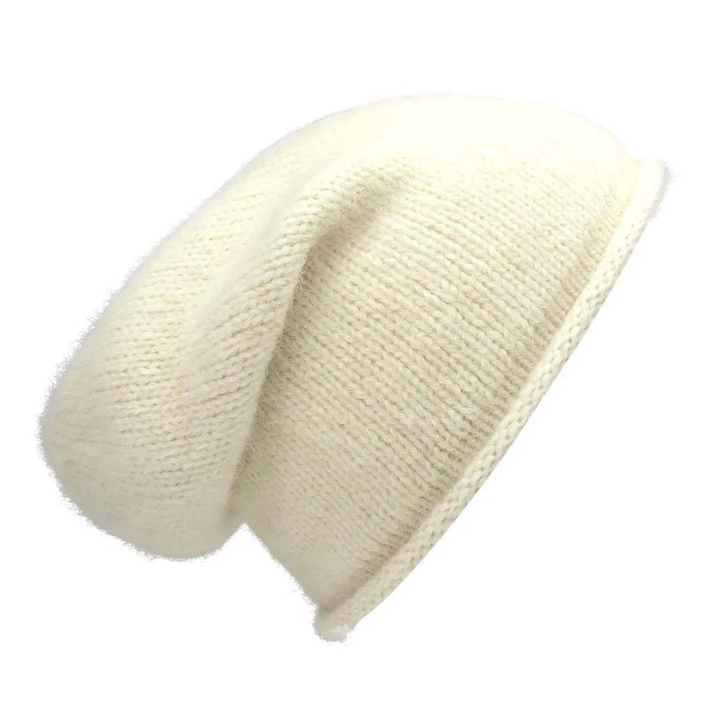 ALPACA HAT- WINTER WHITE