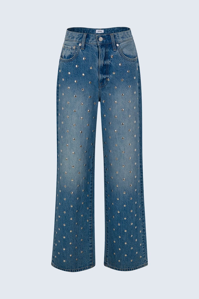 HENDRIX HIGH RISE BAGGY JEAN- CHARMED