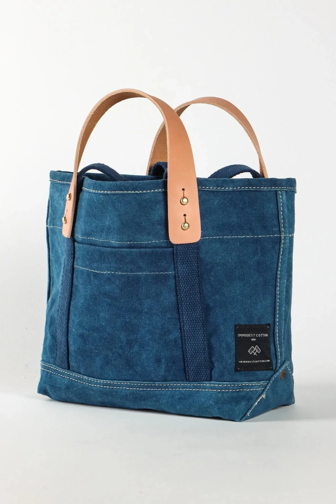 LUNCH TOTE- INDIGO