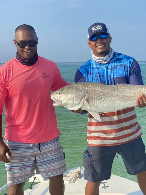 Land-based fishing adventure on Pensacola Beach