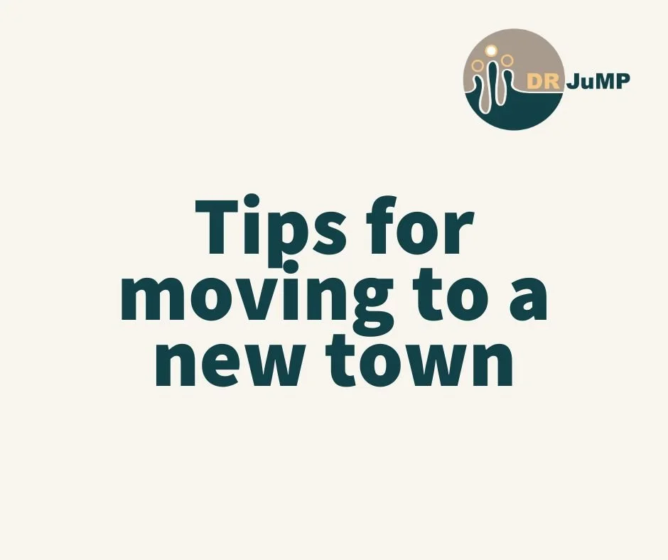 Tips for moving to a new town