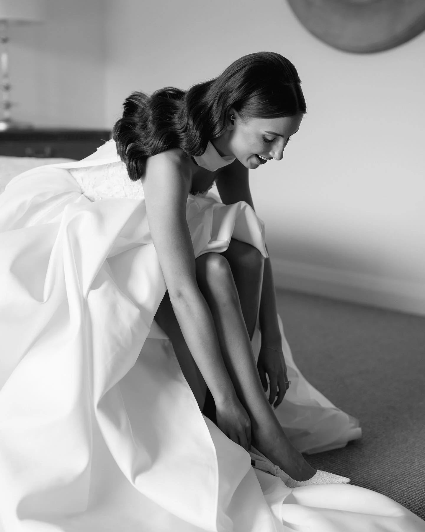 Pre-ceremony moments with Yianna. 

@theivoryroombridal 
@tomsebastien_official 
@theflowerpursuit 
@dior 
@perossahairartistry 
@danielabazdaricartistry