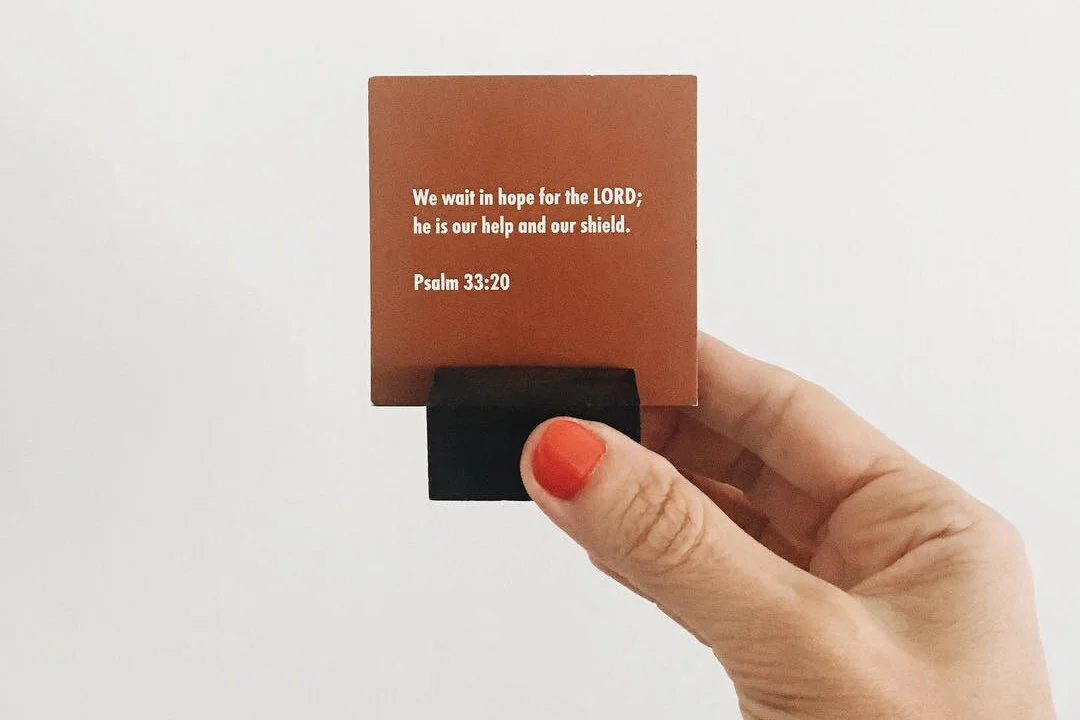 Mighty words of waiting