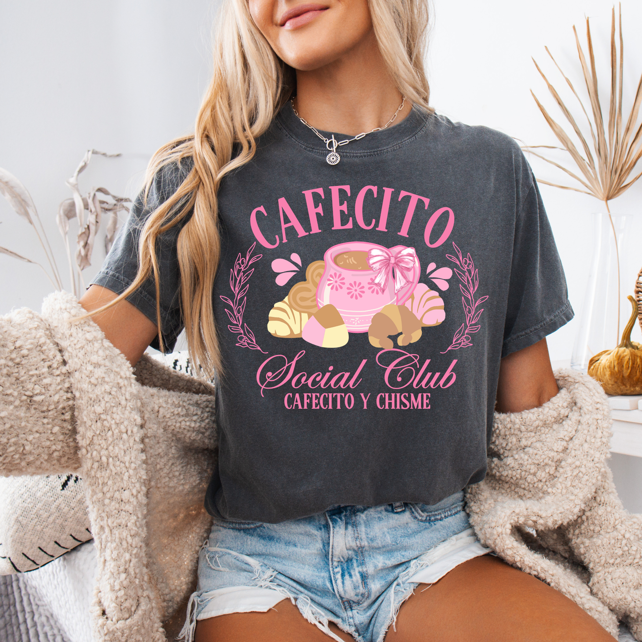 Cafecito social club tshirt