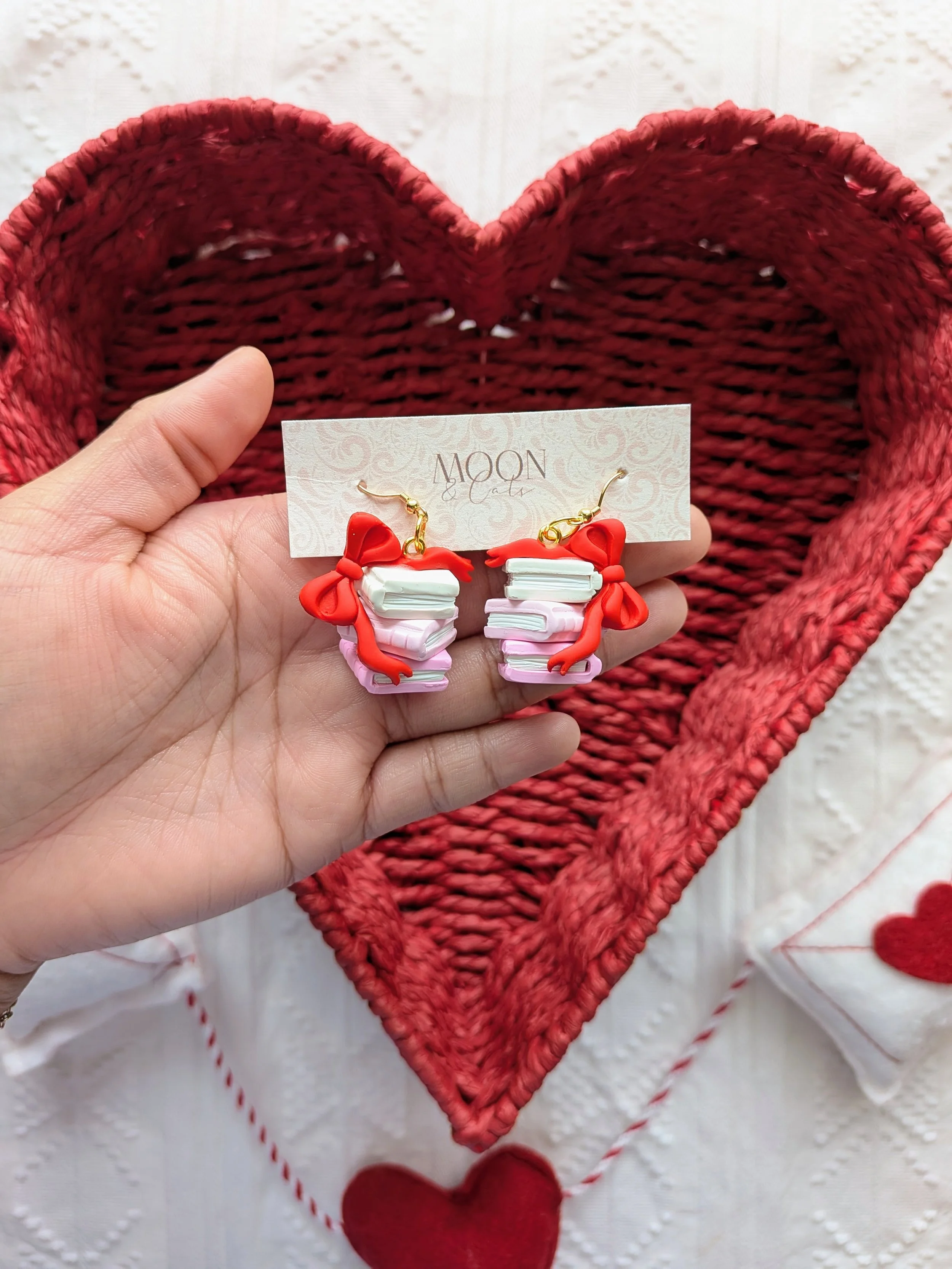 Romance stacked books