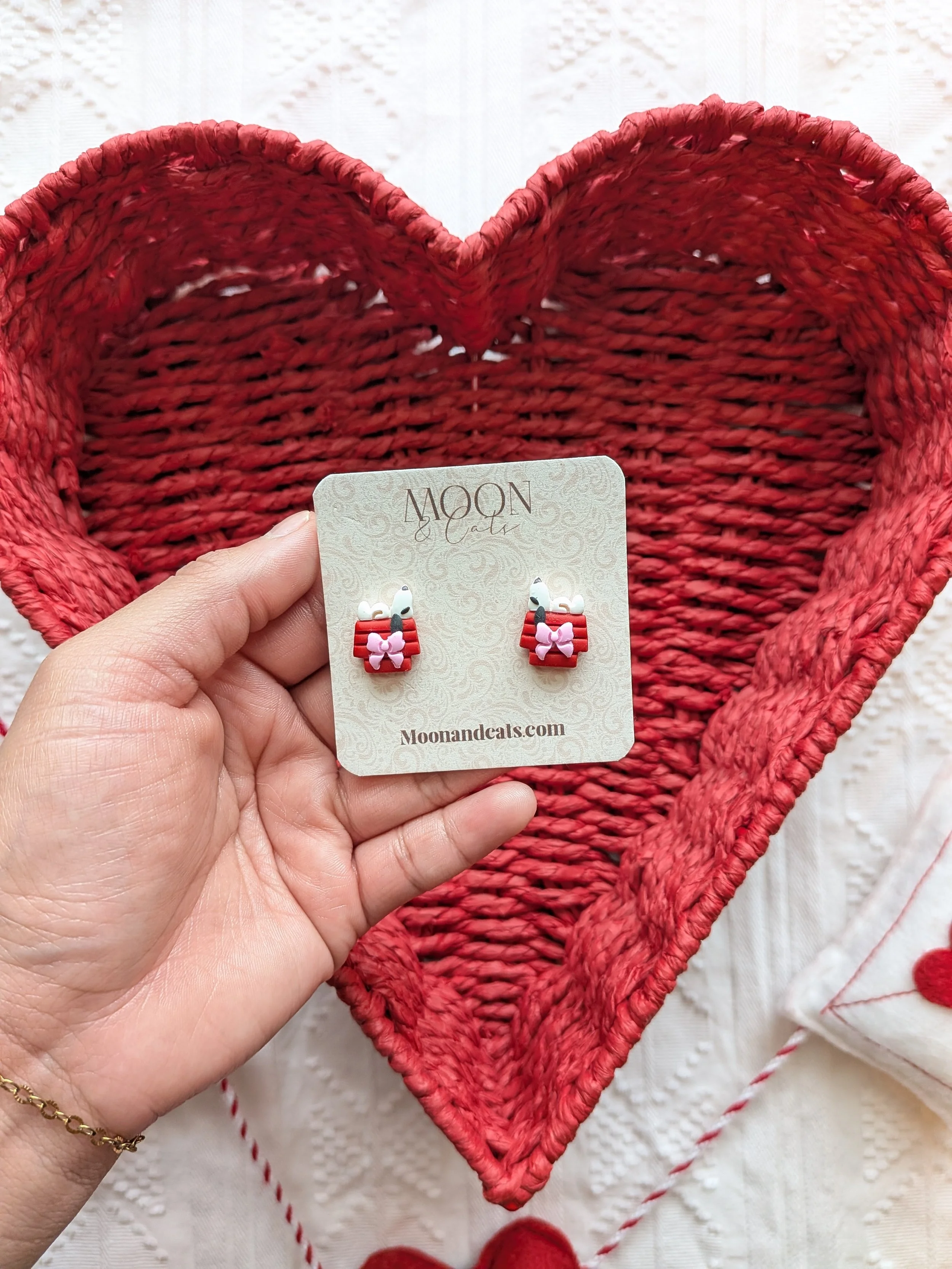 Valentine dog houses - studs