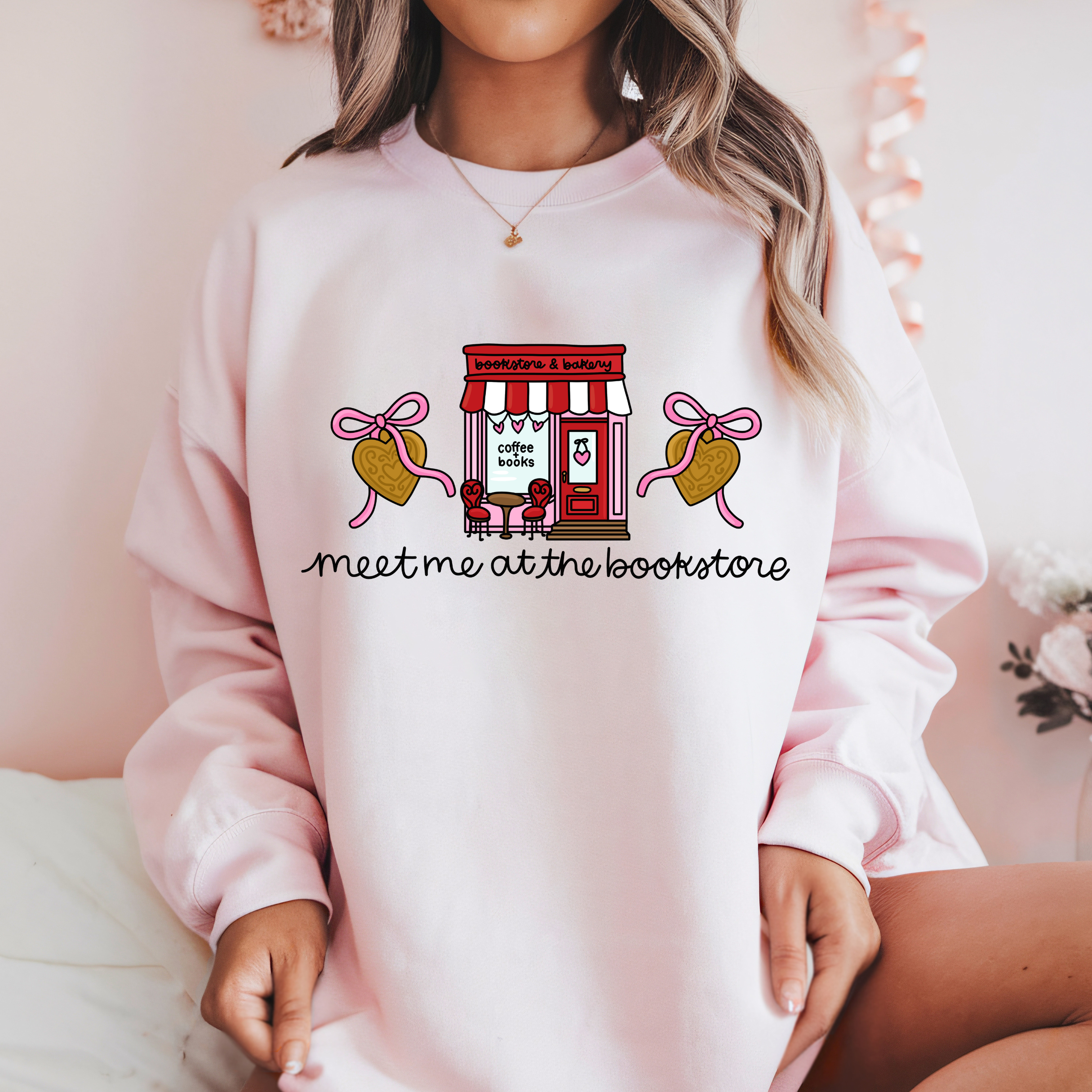 Meet me at the bookstore tshirt/sweatshirt