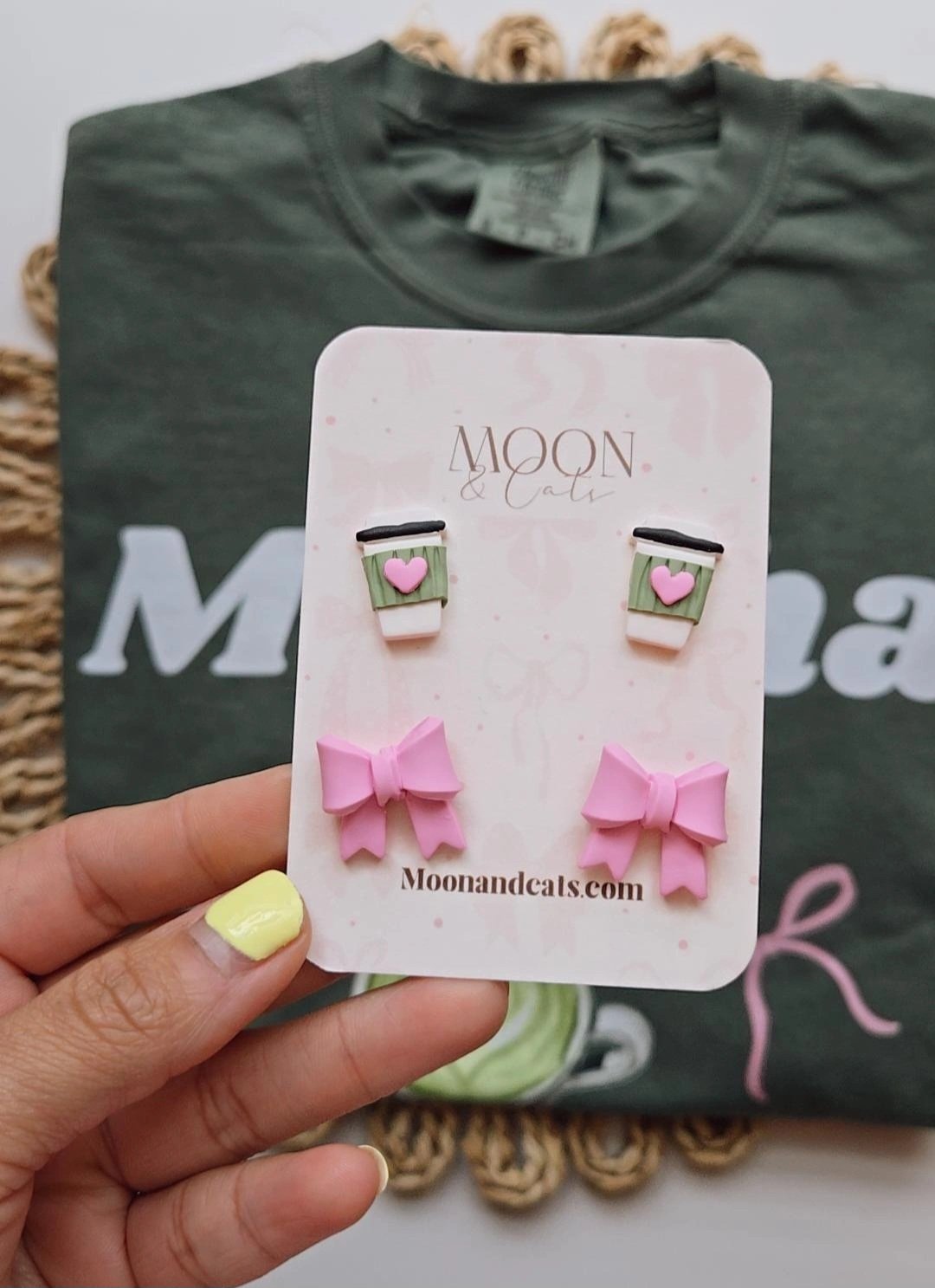 Matcha girly stud pack