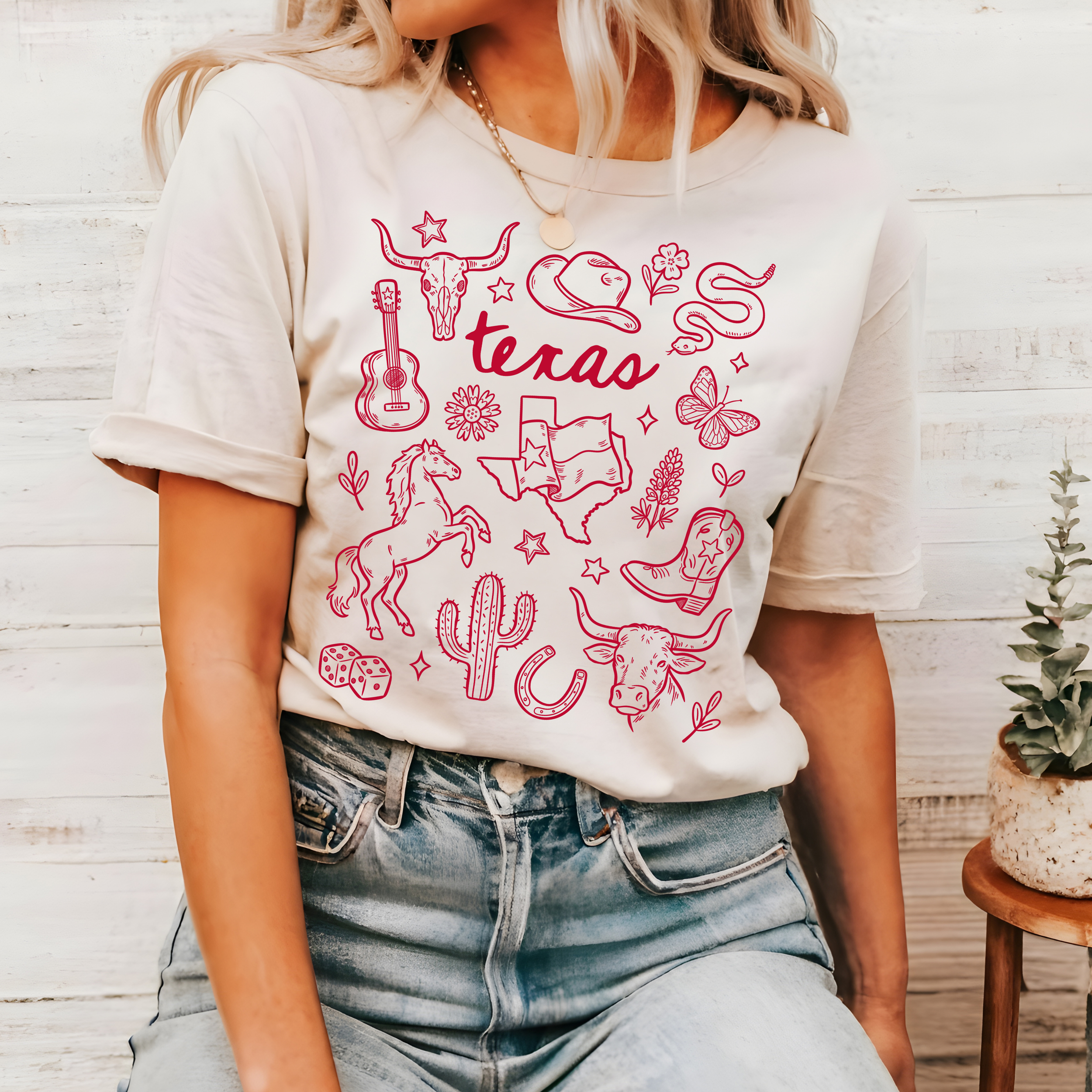 Texas doodles t shirt