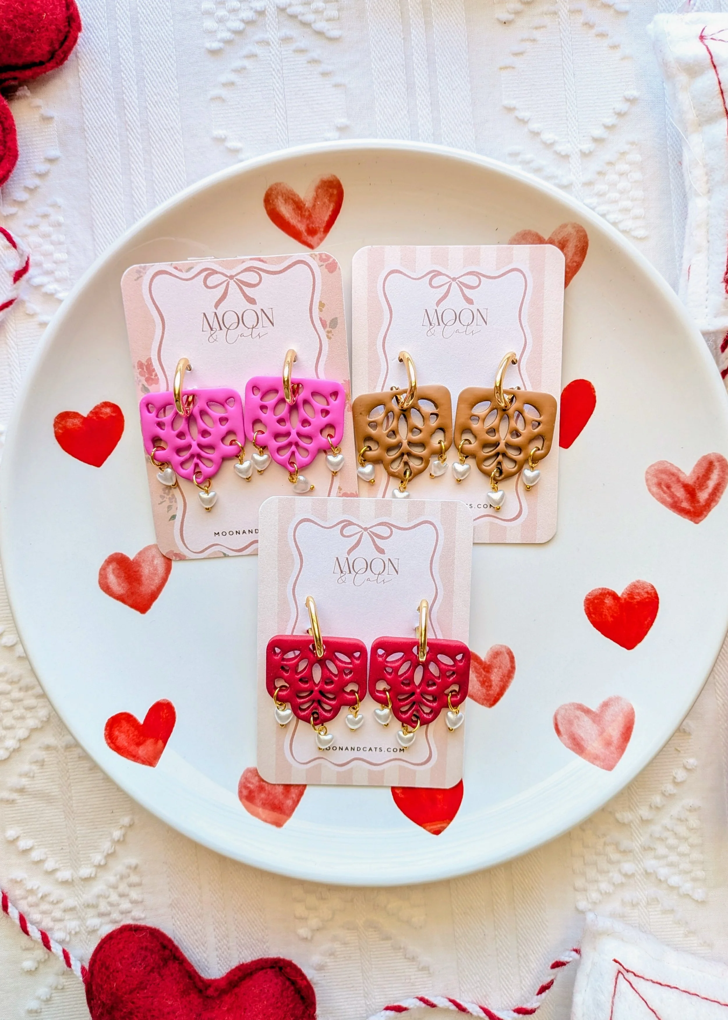 Love papel picado + pearls