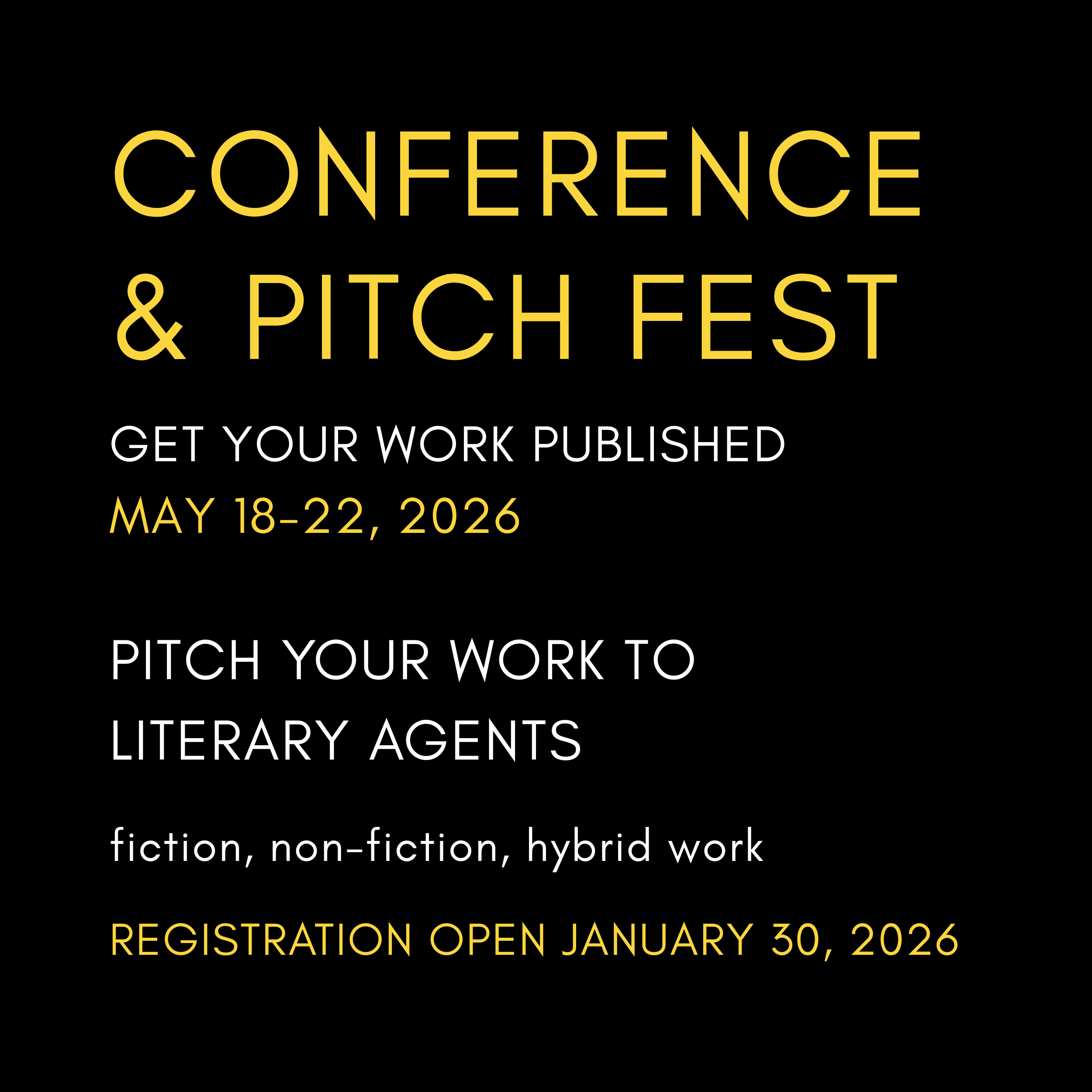 Conference & Pitch Fest