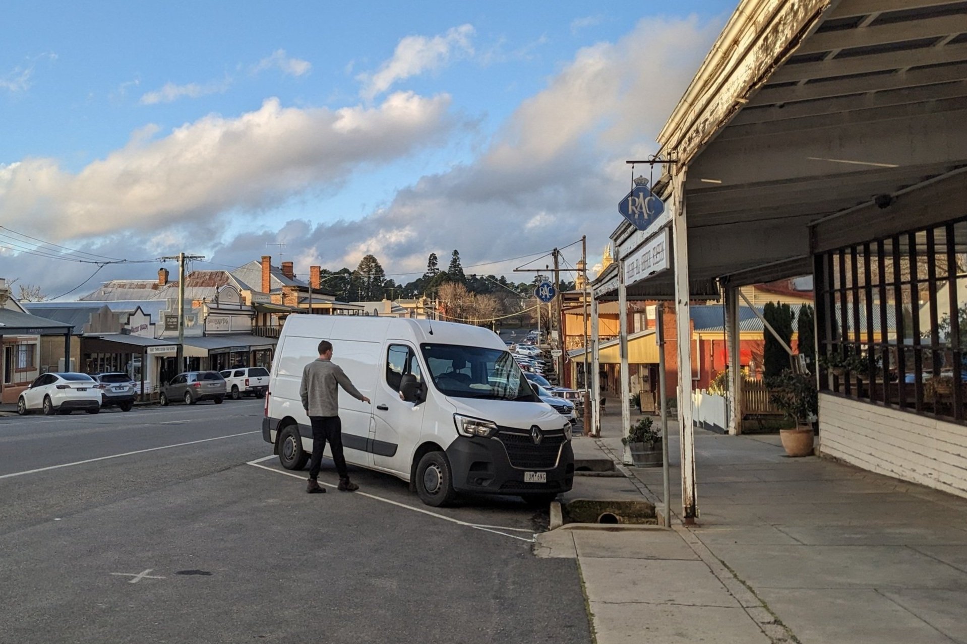 best van to travel around australia