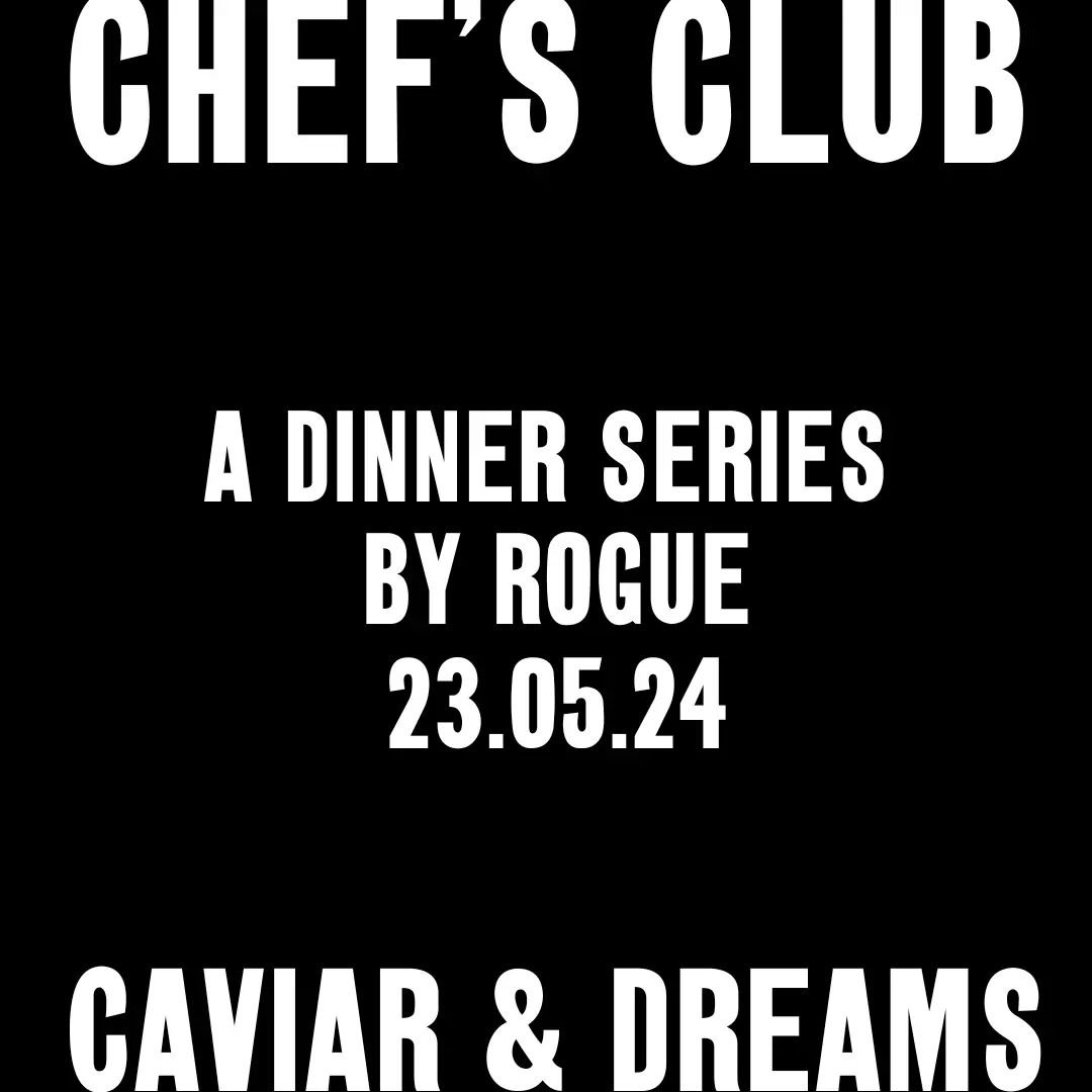 Join us for CHEF&rsquo;S CLUB. An exclusive dinner series by Rogue.
 
Liam &amp; Sarah Atkinson will bring you a new event each month on a Thursday, over the next three months. Only 20 seats are available at each dinner for this extremely exciting an