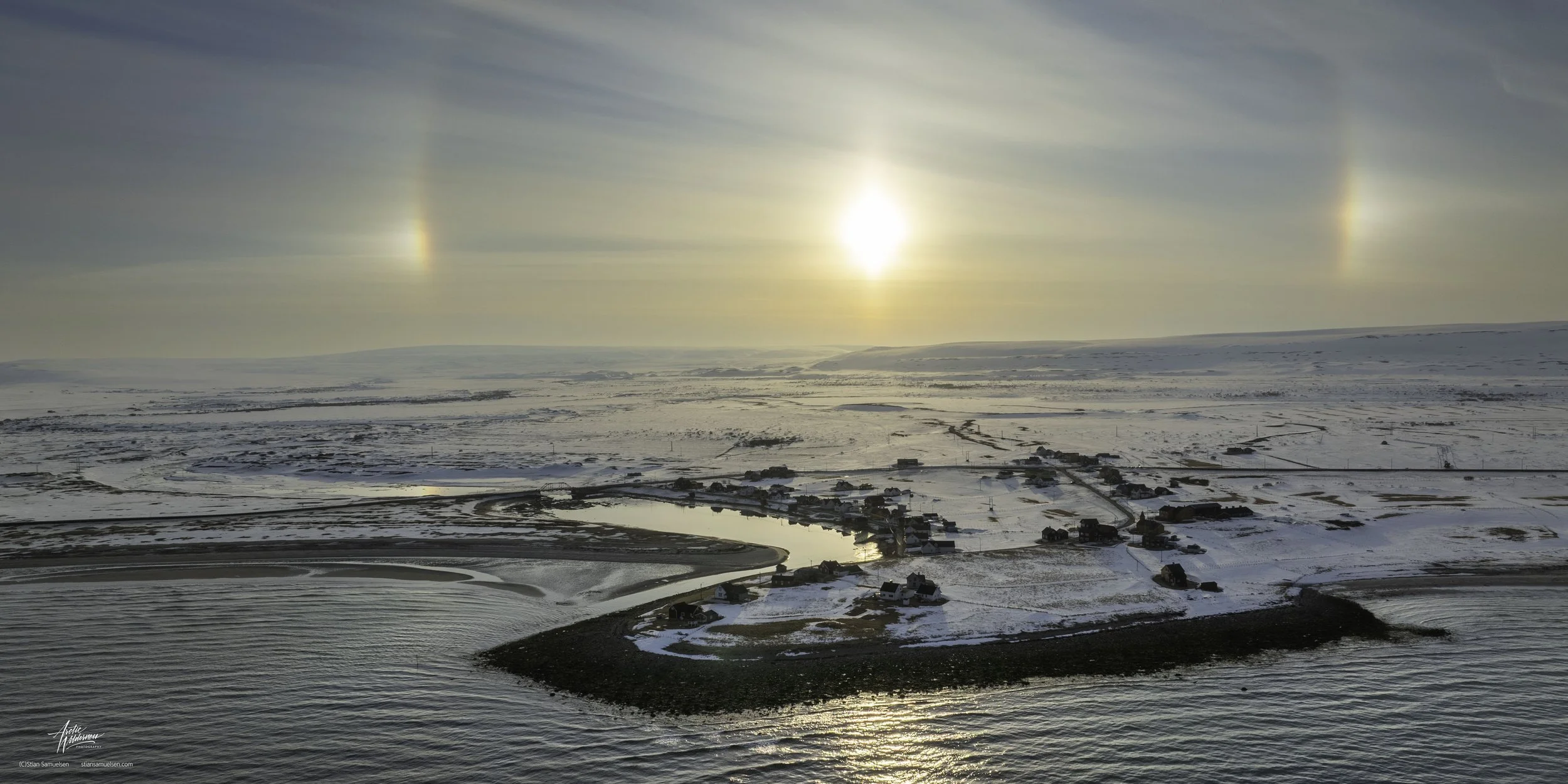 'Halo' over Skallelv, Vadsø 10/5/25