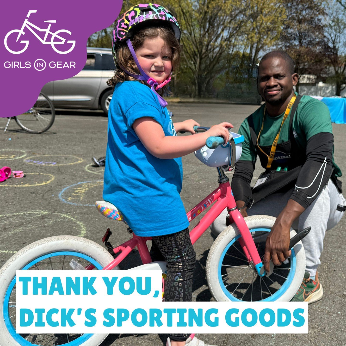 Thank you to @dickssportinggoods for helping us go the extra mile. Your support is gearing us up for success!