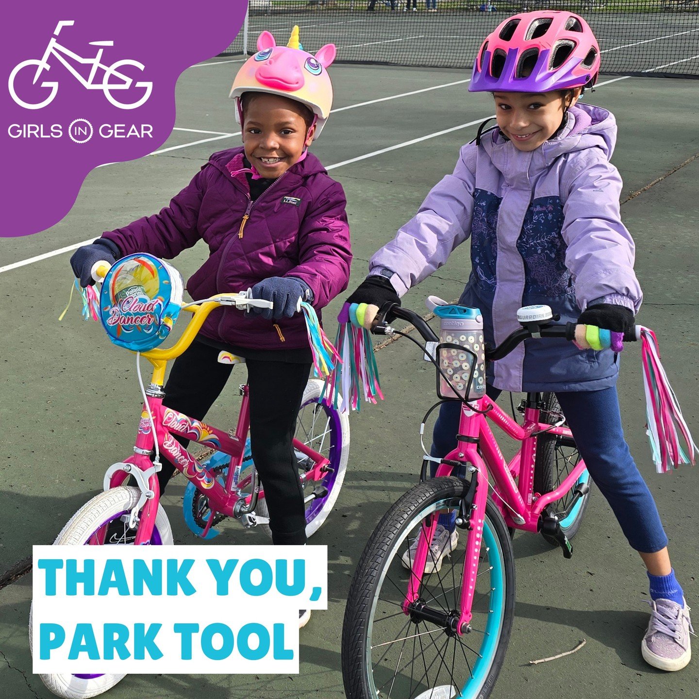 Gratitude is in full gear for @parktoolblue! Your support is helping us change lives, one girl at a time.