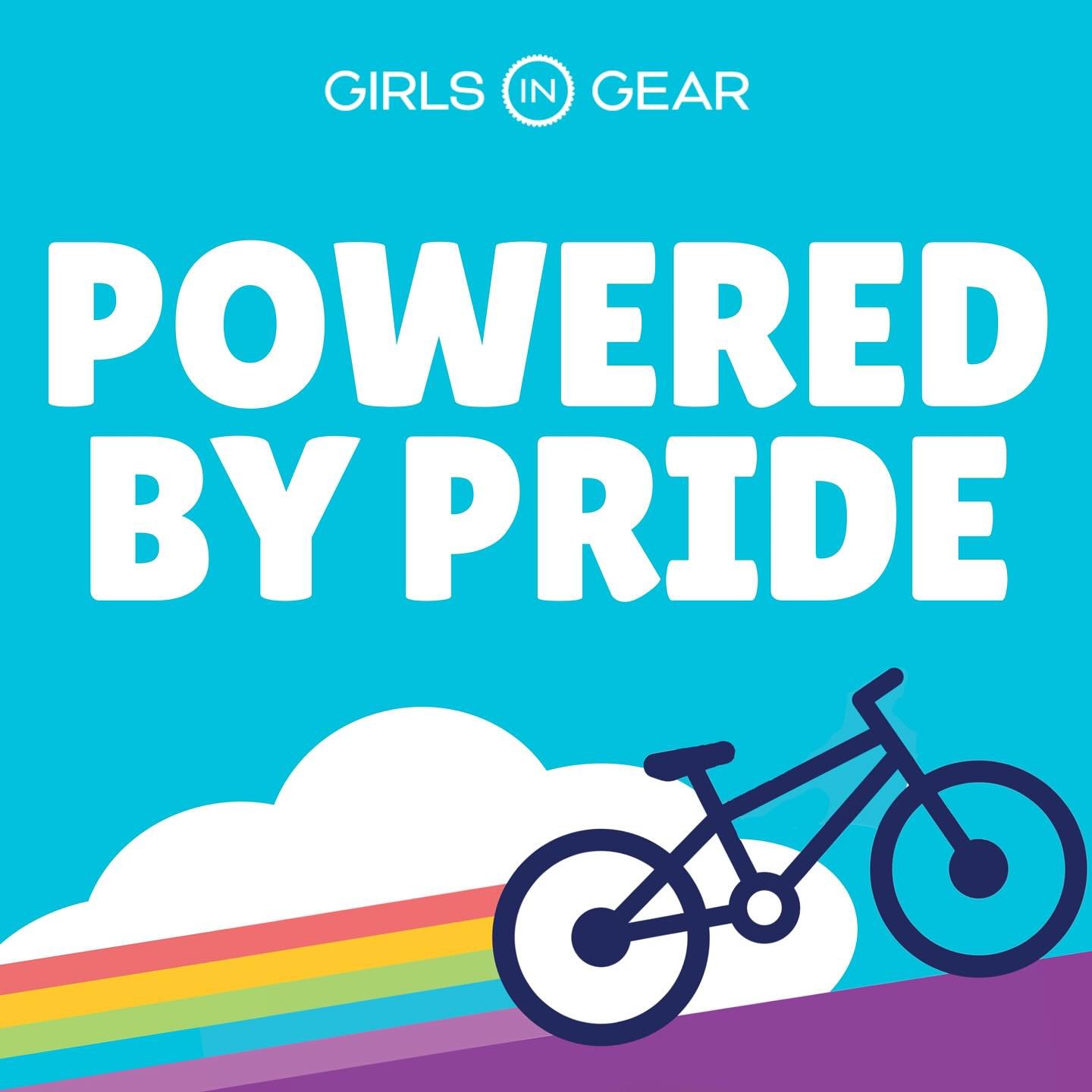 At Girls in Gear, we ride together, love loudly, and show up as our full selves. Happy Pride! ❤️🧡💛💚💙💜