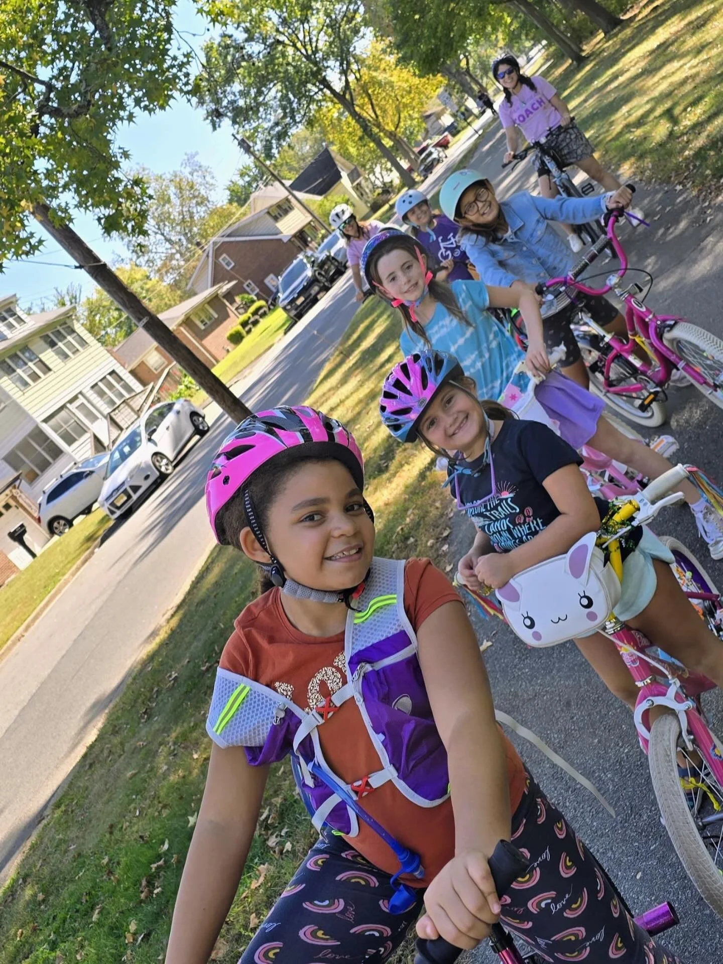 Saturday riding with the best crew a girl could ask for 🚲☀️