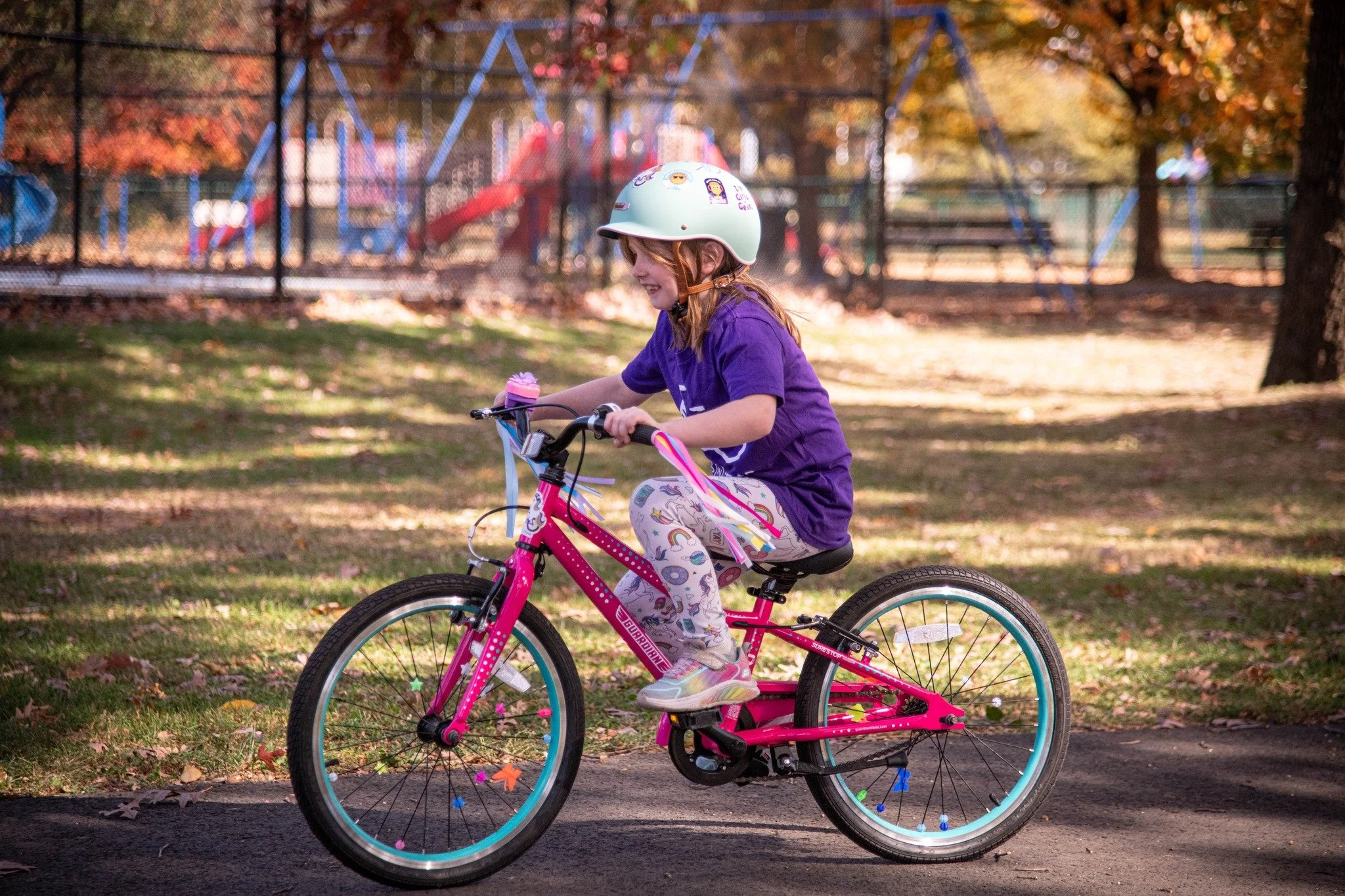 Nothing like the sound of fall leaves crunching under your bike tires. ๐