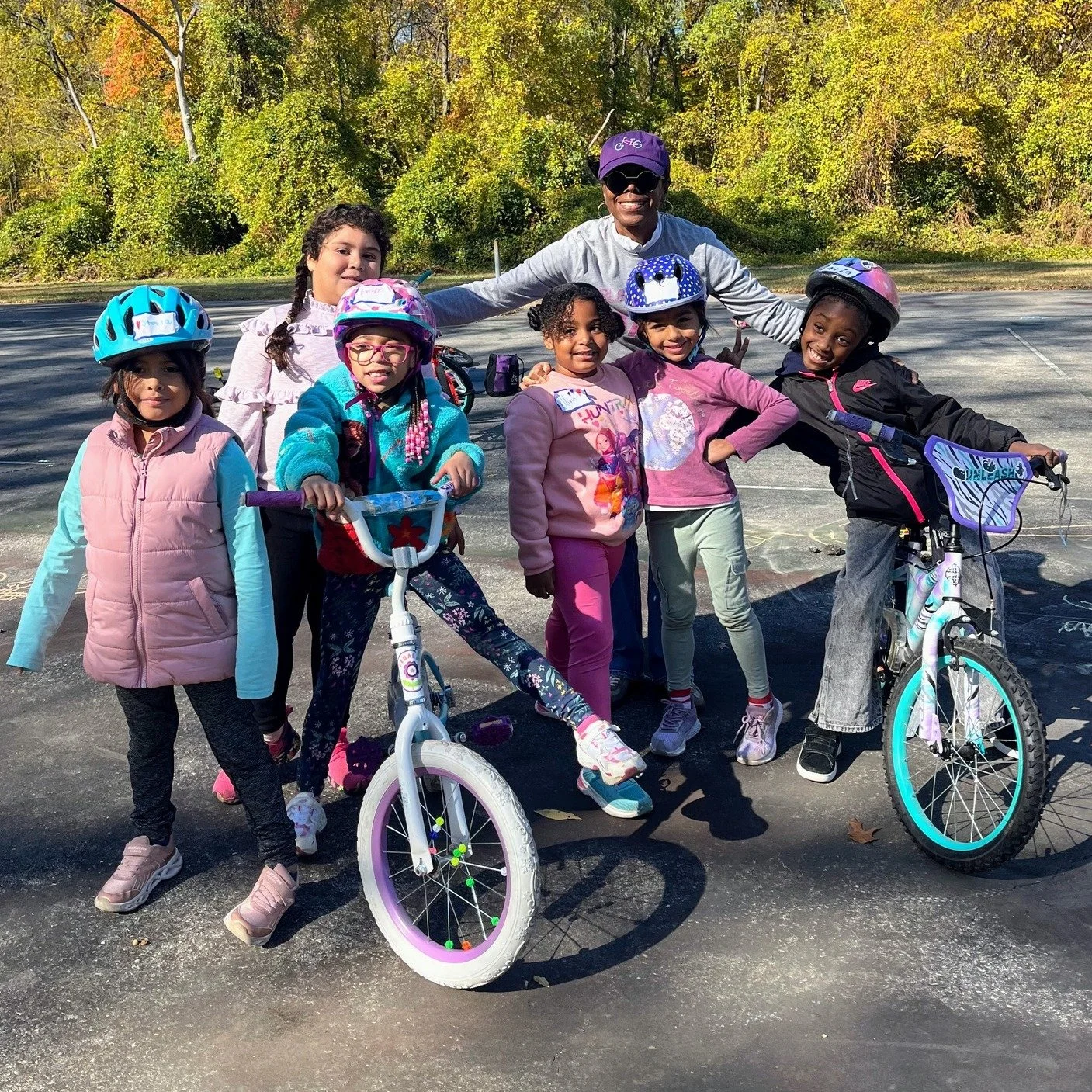 To our Girls in Gear coaches, thank you. 

You show up early, stay late, fix tangled helmet straps, calm nerves, cheer loudly, and somehow still making it all look effortless. You turn parking lots into playgrounds, bike paths into confidence paths, 
