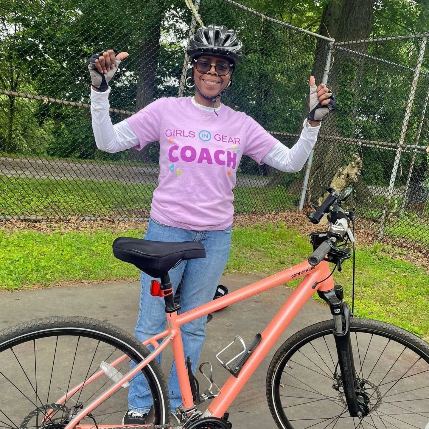 📣 Calling all casual cruisers, weekend warriors, and the "climbing-hills-for-breakfast" crew

At Girls in Gear, we believe there&rsquo;s no "right" way to be a bicyclist - and our coaches reflect exactly that. However you show up