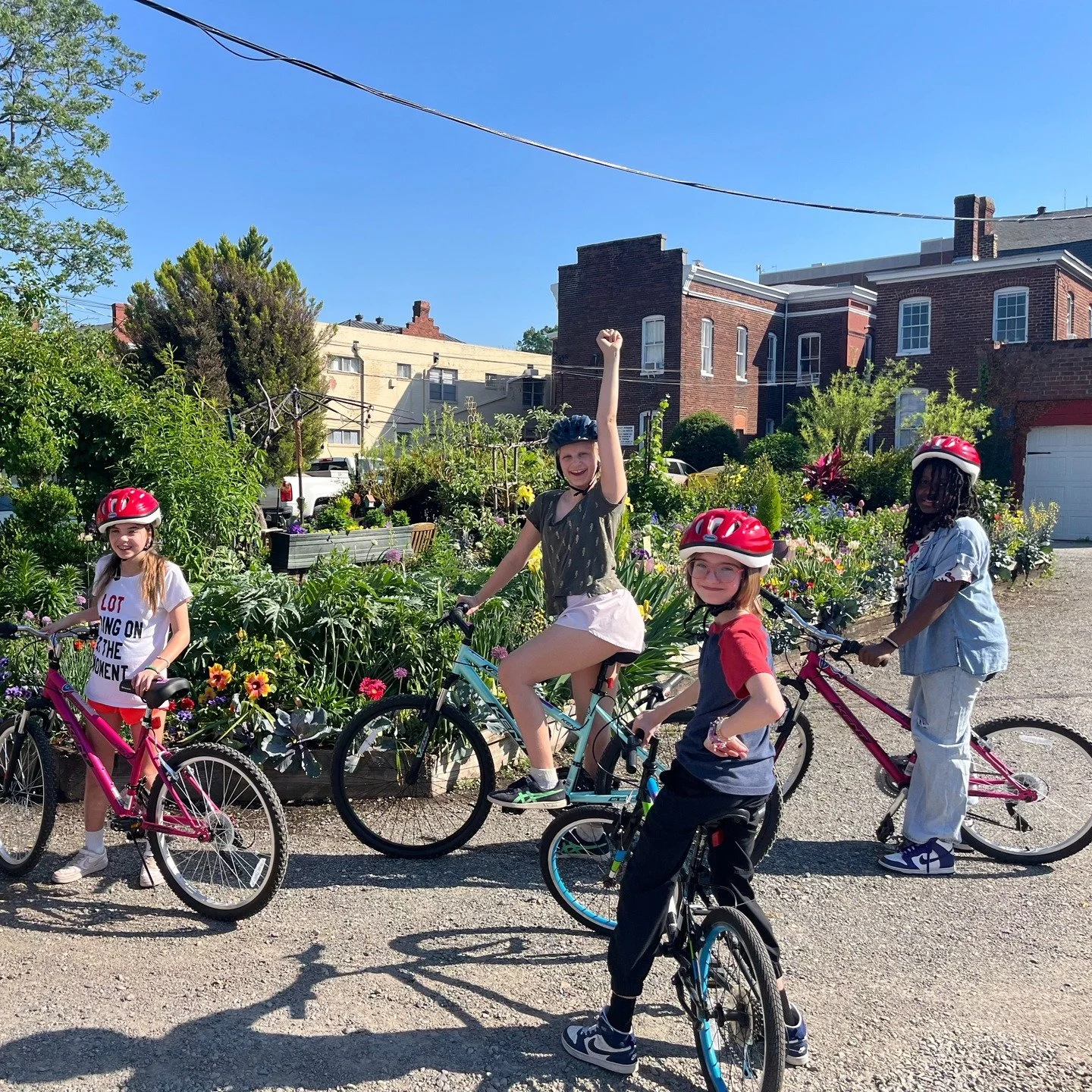 How we roll. 🚲✨