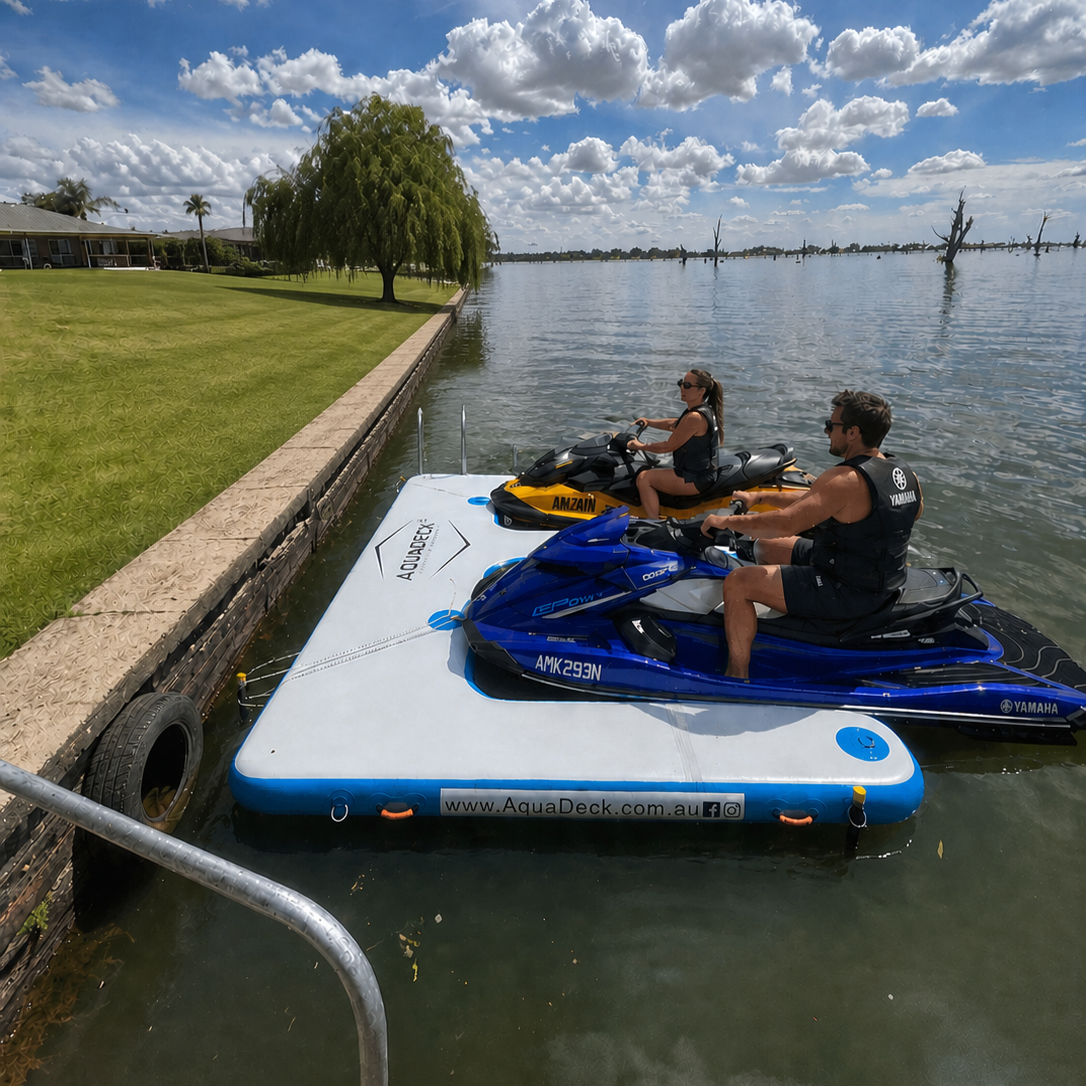 Inflatable Dual Jetski Pontoon