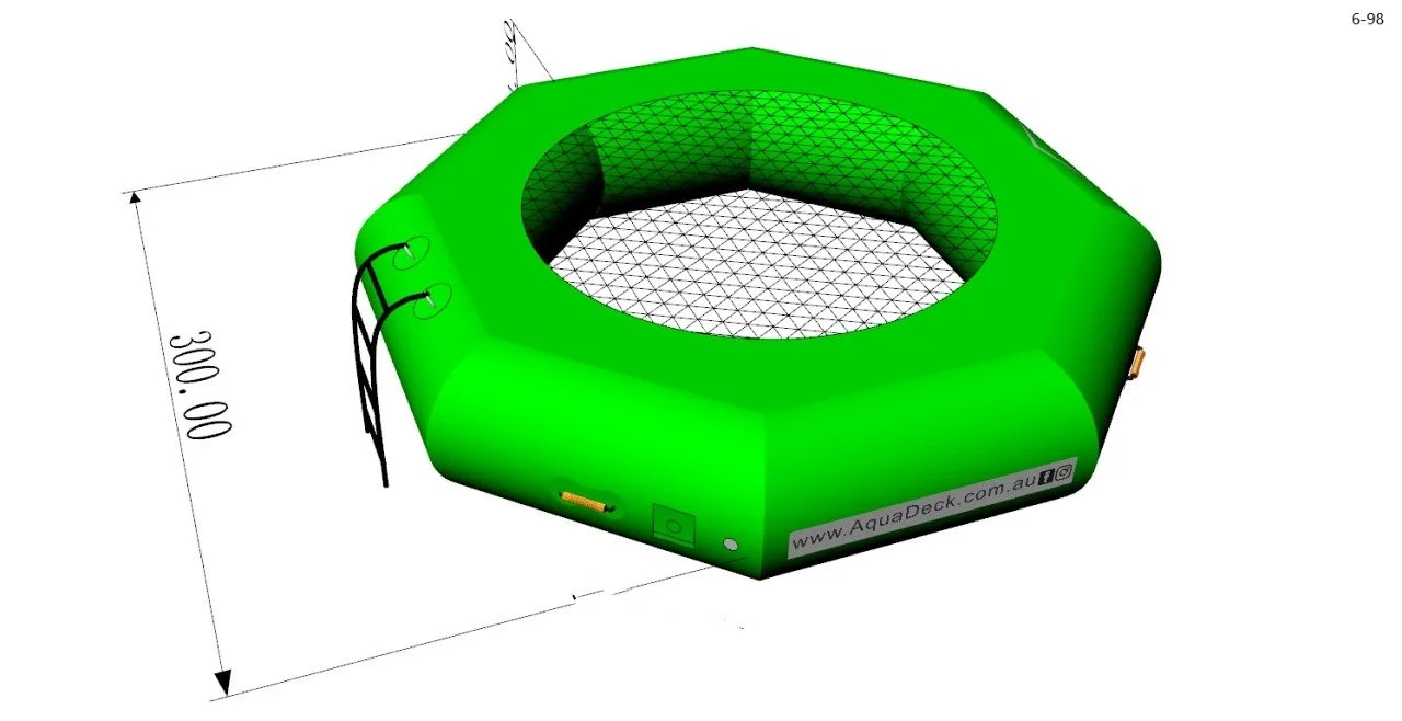 Inflatable Water Trampoline — AquaDeck