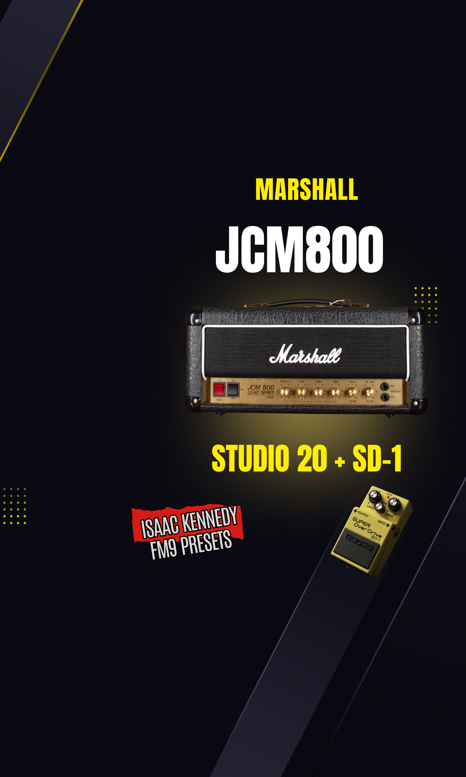 JCM 800 Studio 20 + SD-1