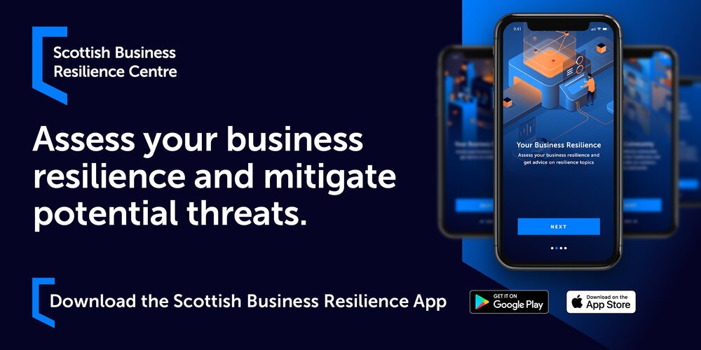 Scottish Business Resilience Centre social post design