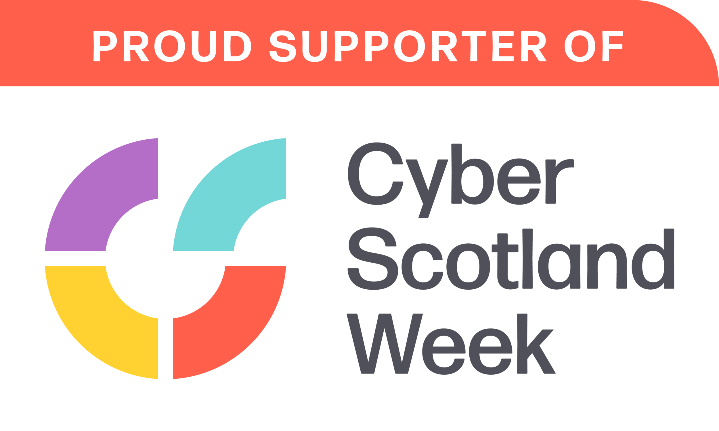CyberScotland Week logo design twofifths