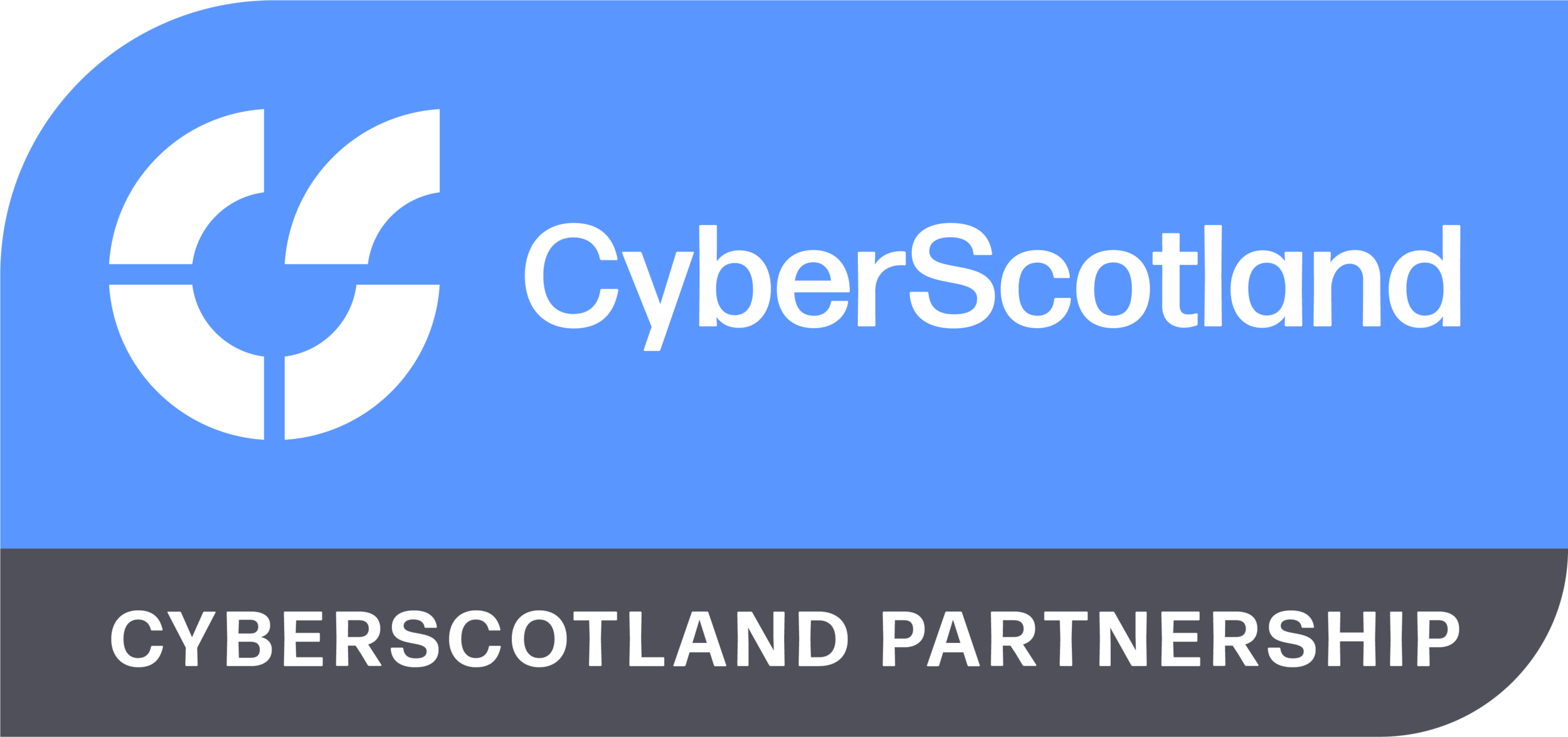 CyberScotland colour logo design twofifths