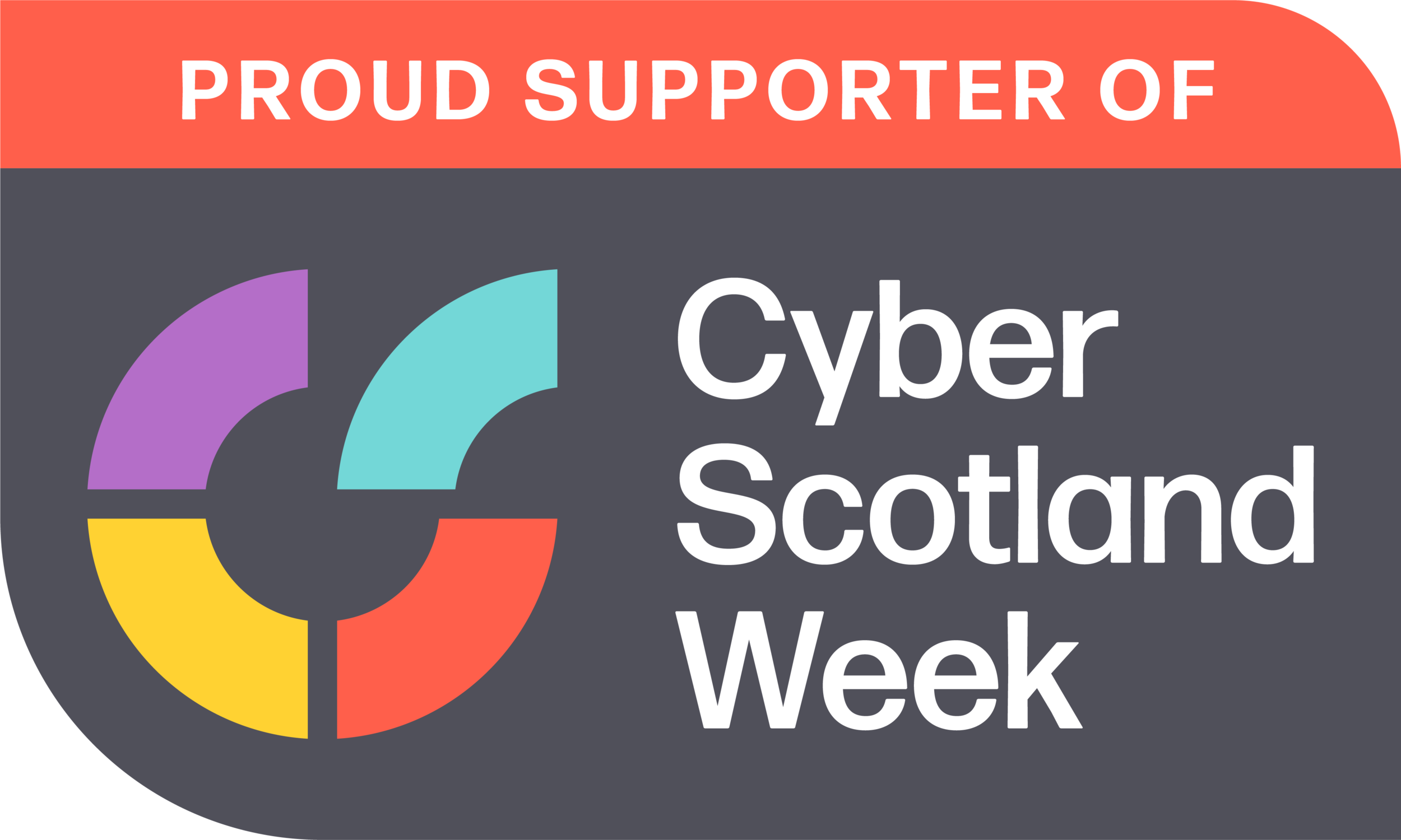 CyberScotland Week logo design twofifths
