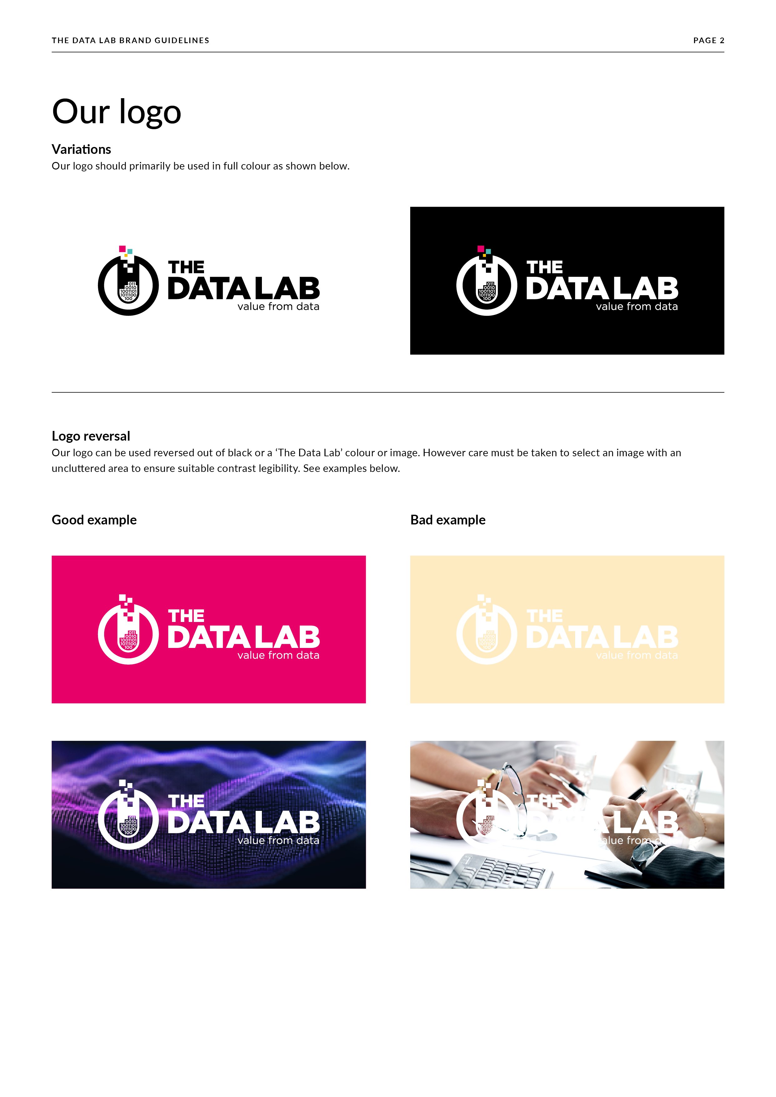 Brand Design The Datalab Edinburgh