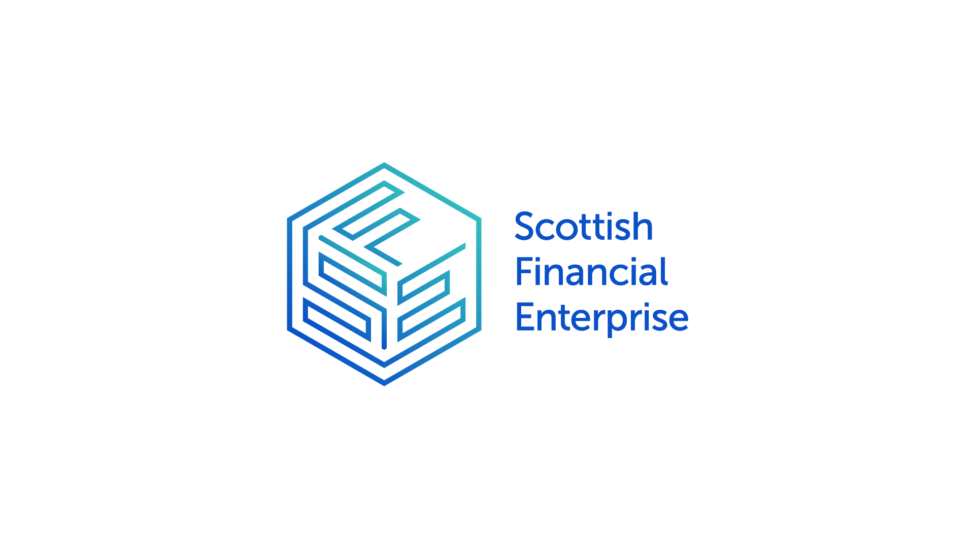 Scottish Financial Enterprise logo design twofifths design