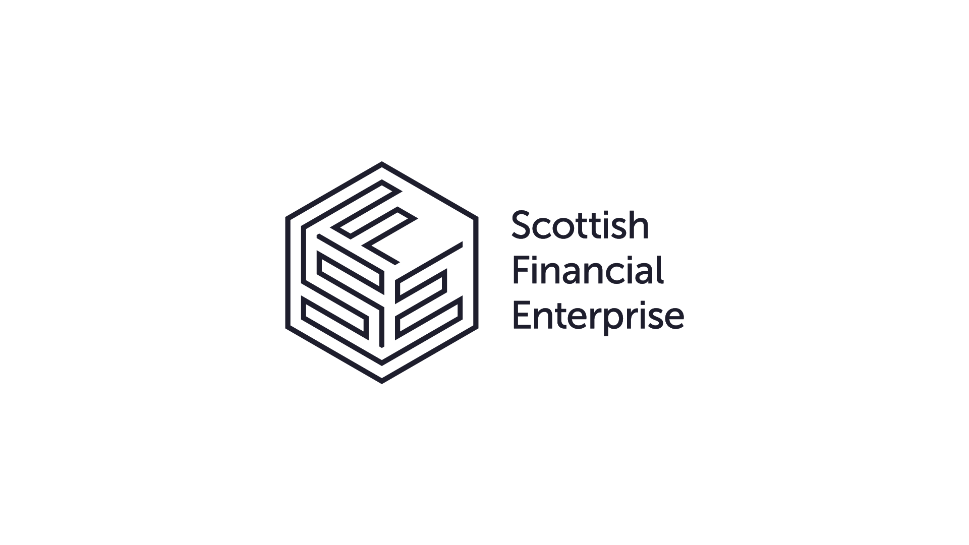 Scottish Financial Enterprise logo design twofifths design