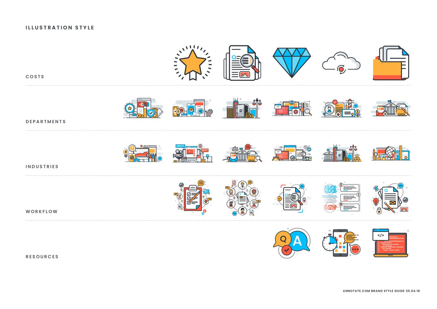 Brand Guidelines designed by Twofifths design