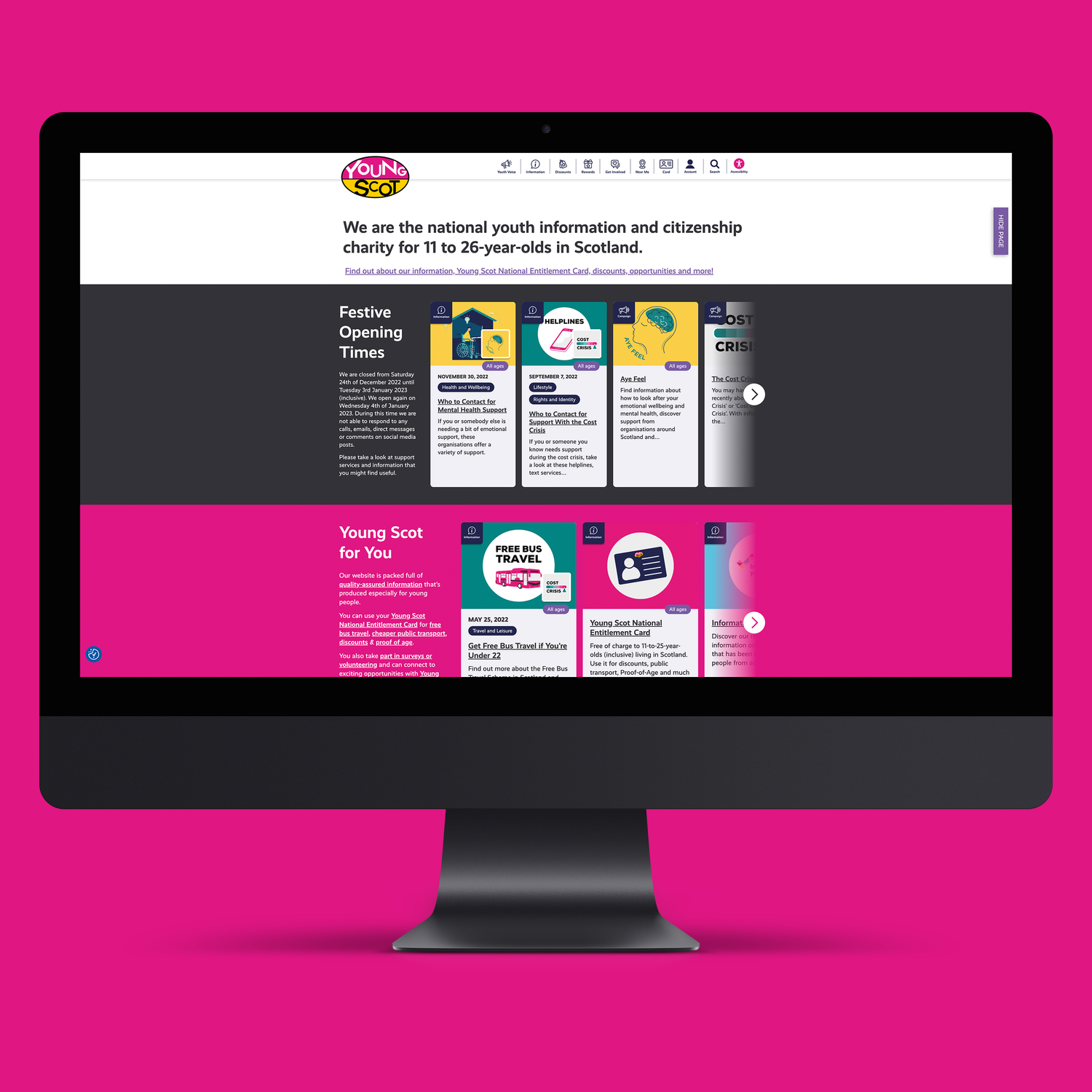 Launching Young.Scot: a fast, mobile-first platform shaped with young people