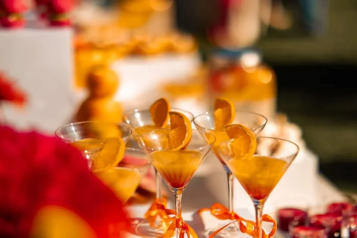 Cocktail de mariage, avec Silver Duo pour une animation musicale en Provence.