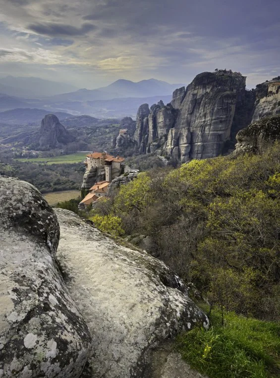 Meteora is a breathtaking UNESCO World Heritage site in central Greece, featuring 24 historic Eastern Orthodox monasteries perched atop massive, naturally formed conglomerate pillars.