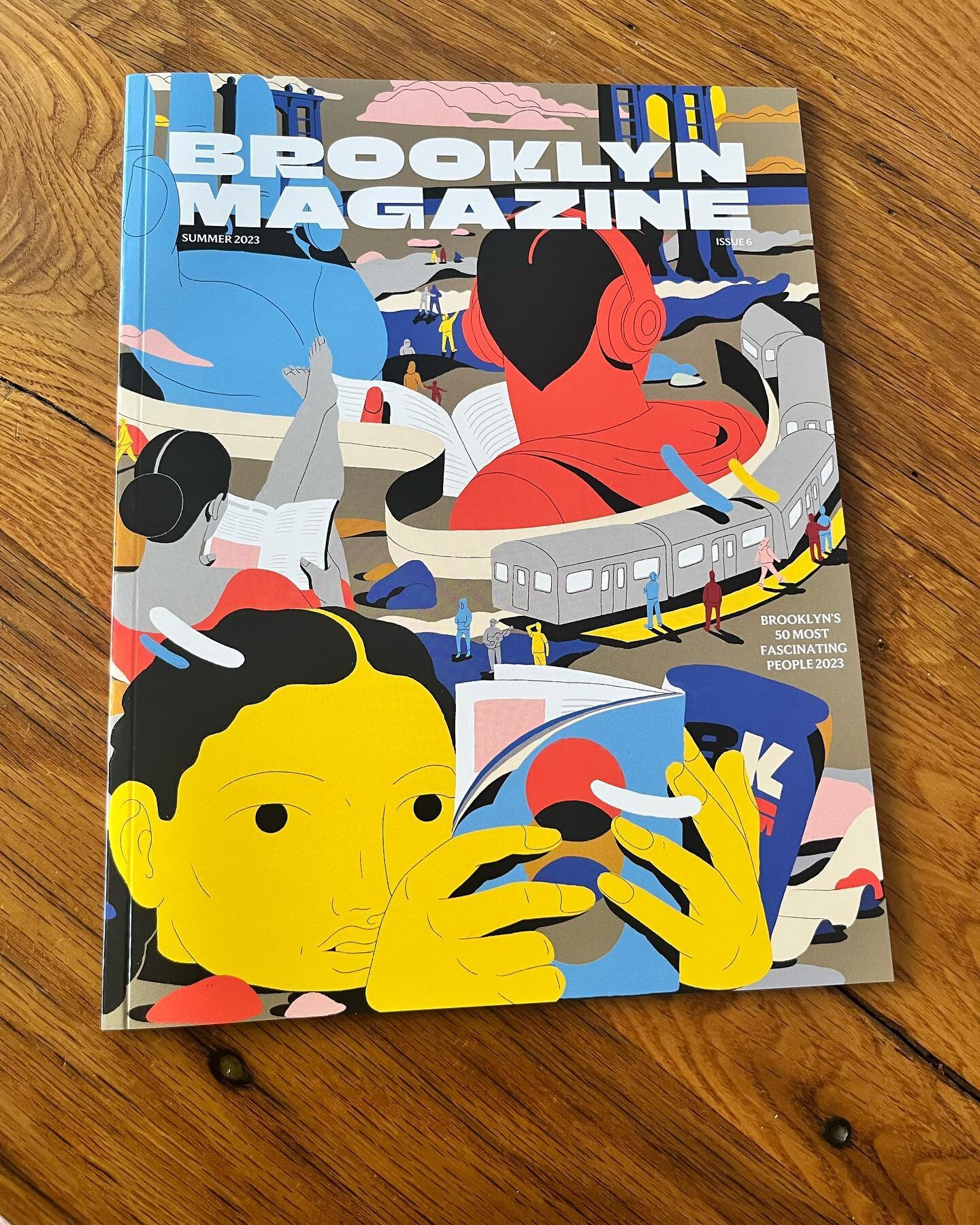 Thanks @brooklynmagazine for including us on your BK50 list among so many incredible folks✨