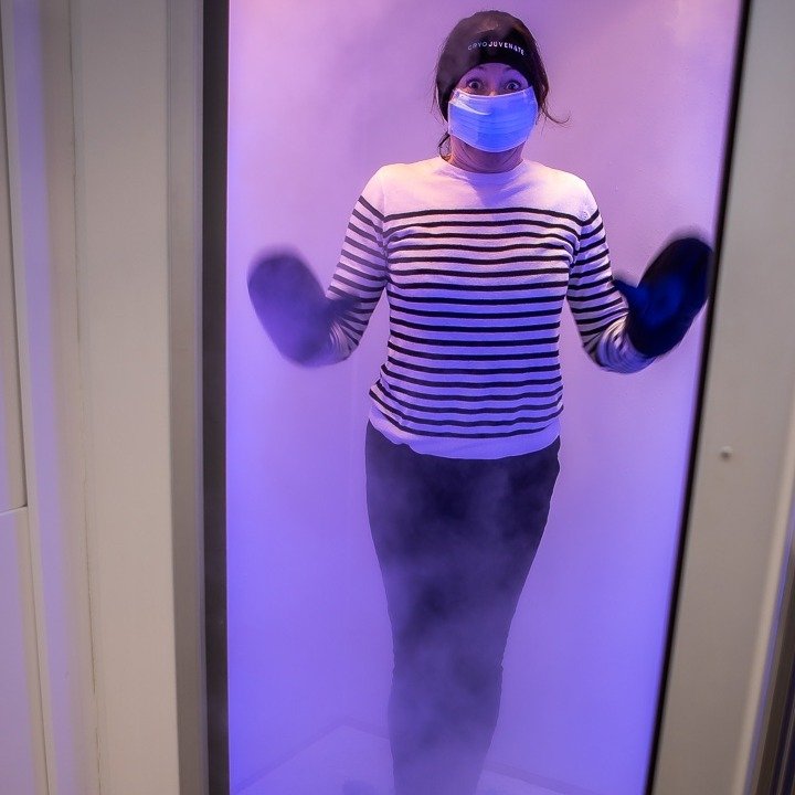 We love to champion other local businesses and to support the high street to give the following shout out:

A few weeks ago, Cathy managed to tear herself away from her desk here and try out the facilities on offer at local business @cryojuvenateuk 
