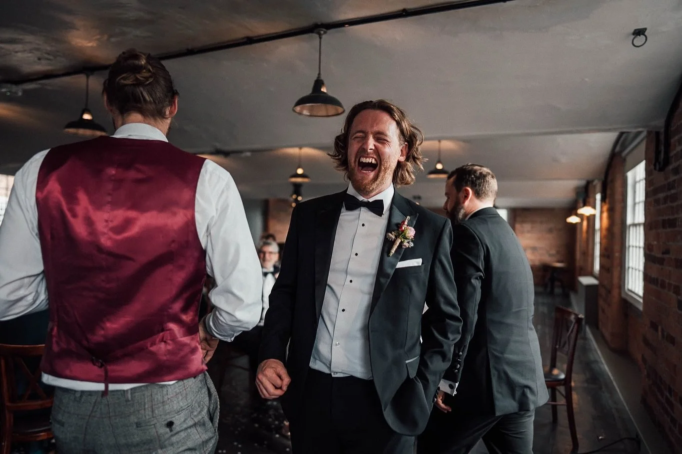 A small selection of candids from Elliot + Kat&rsquo;s lovely wedding day at @thewestmill last year.
.
Hair - @hairandmakeupbysaskia
Makeup - @josephinewaymua
Dress - @alongcameevebridal 
Flowers - @bloomsofbelvoir 
Entertainment - @ryannoonpiano &am