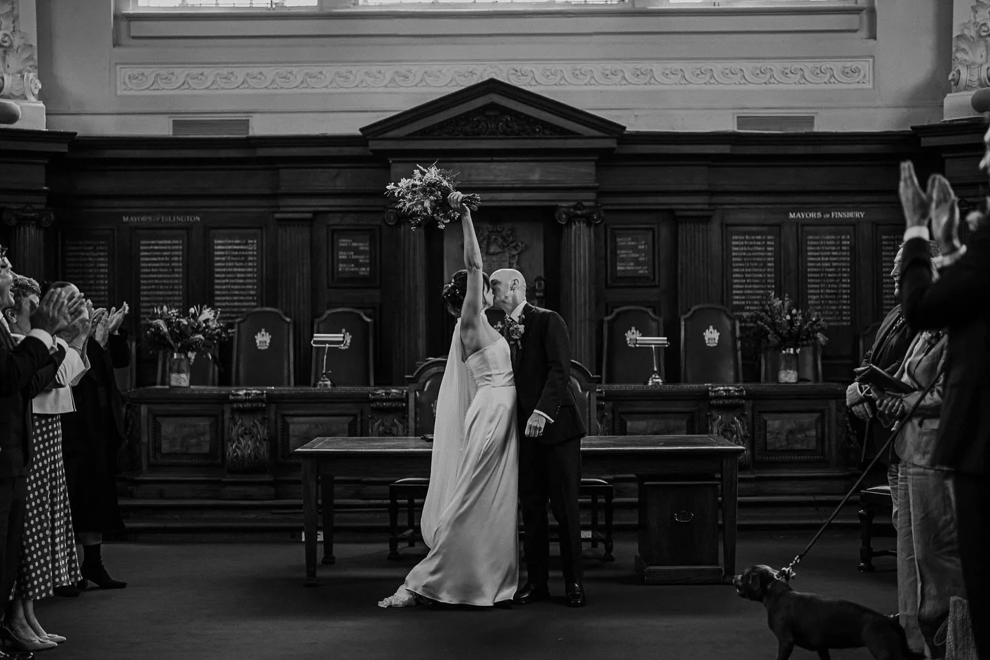 Another from Alex + James&rsquo; lovely wedding day at @sayidoislington.
.
.
.
.
.
#londonweddingphotographer #islingtontownhall #islingtontownhallwedding #islingtonwedding #londonweddingphotography