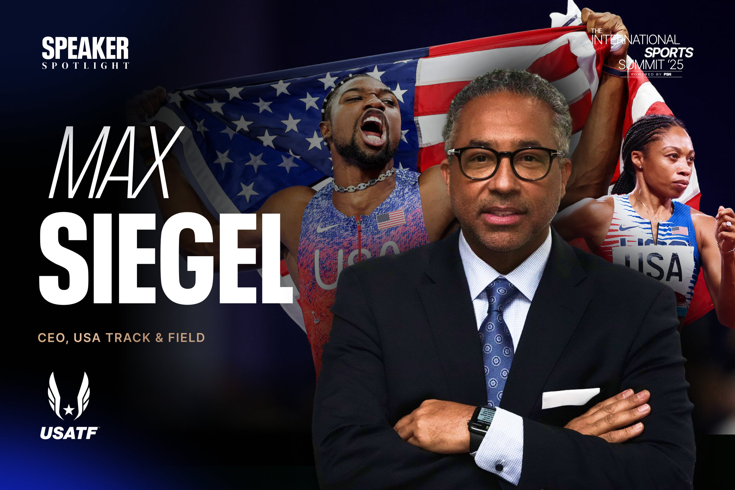 International Sports Summit 2025 Welcomes Max Siegel, CEO of USA Track & Field
