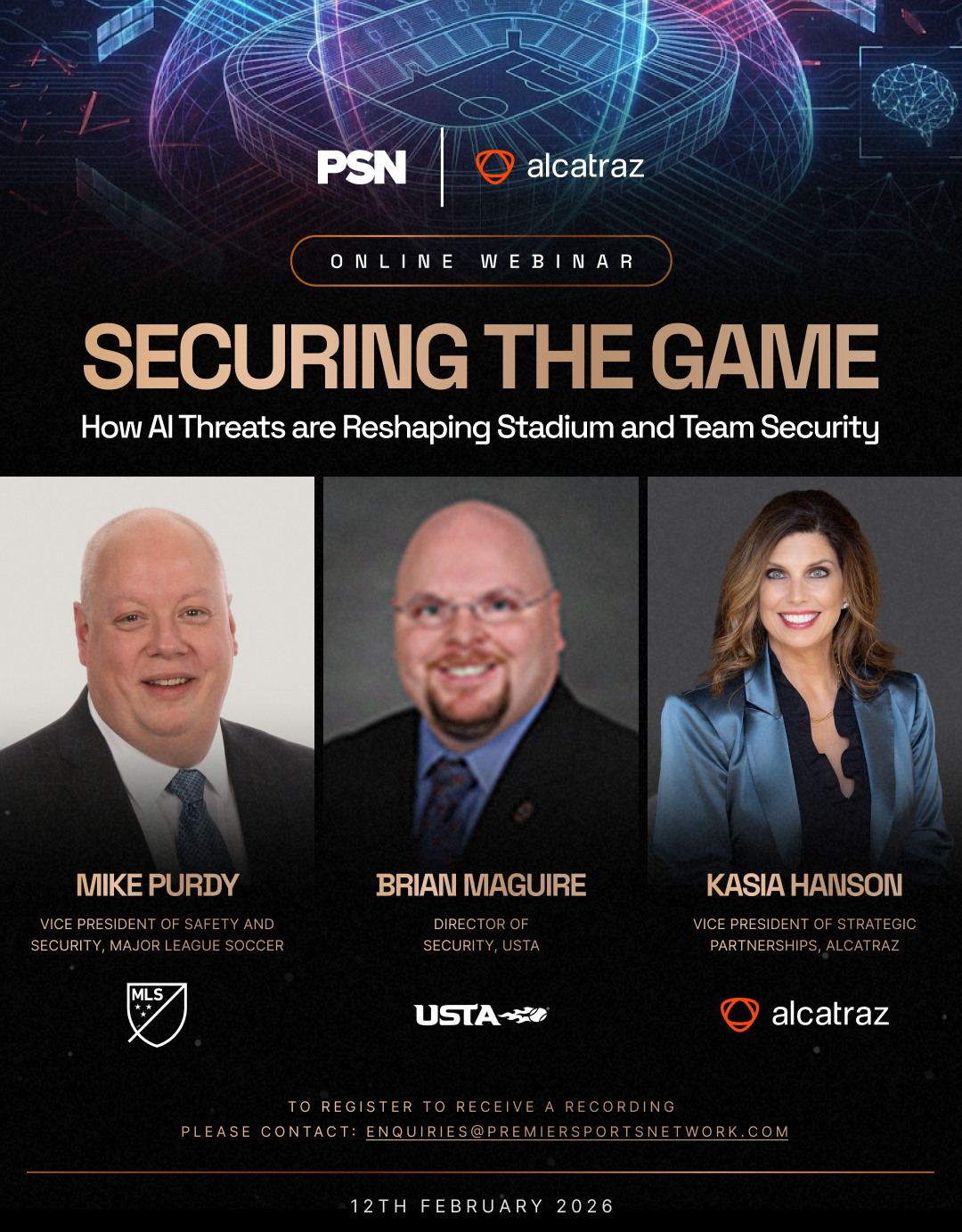 Online Webinar: Securing the Game - How AI Threats are Reshaping Stadium and Team Security