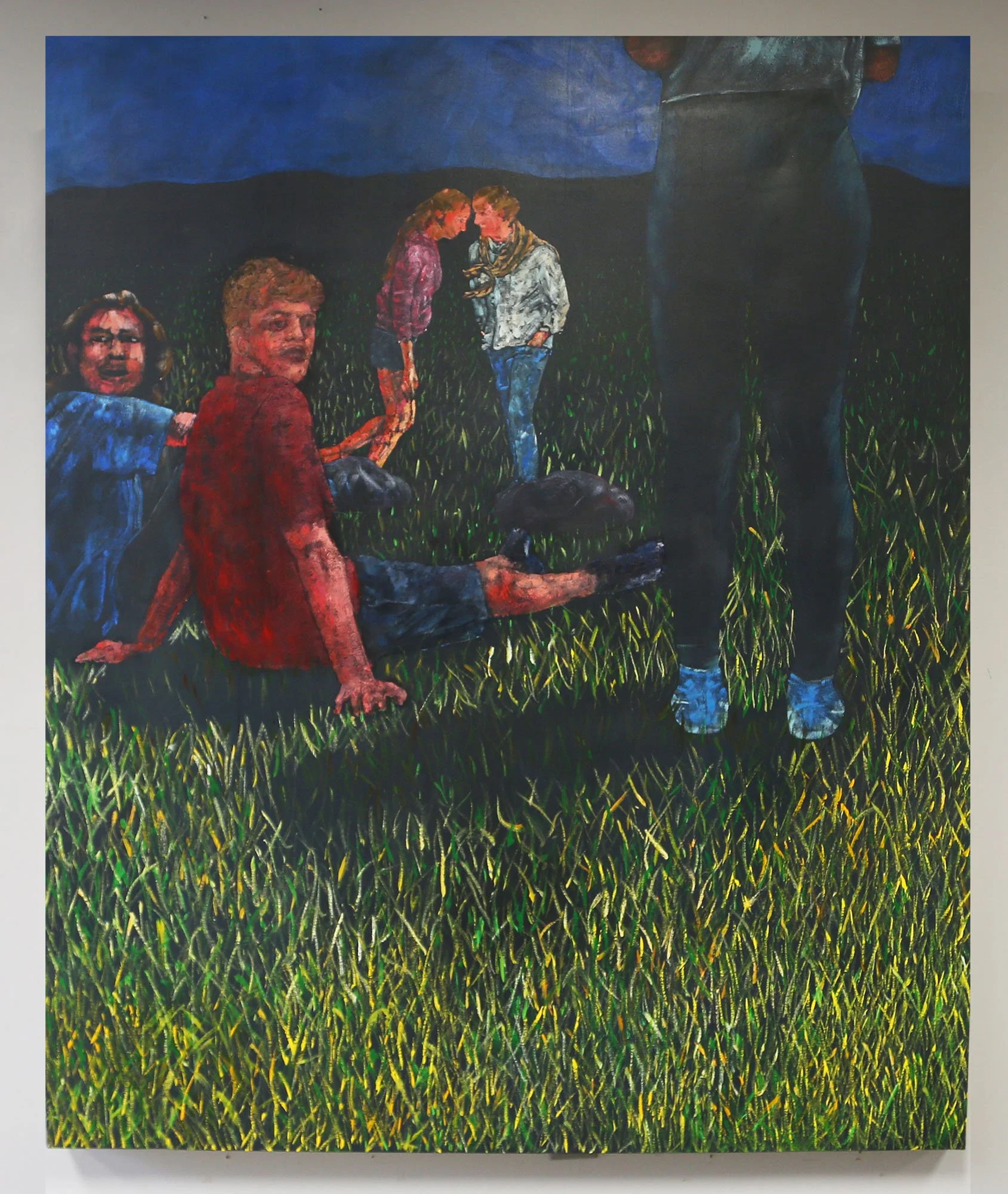 As You Are. 72x60", acrylic on canvas, 2023.