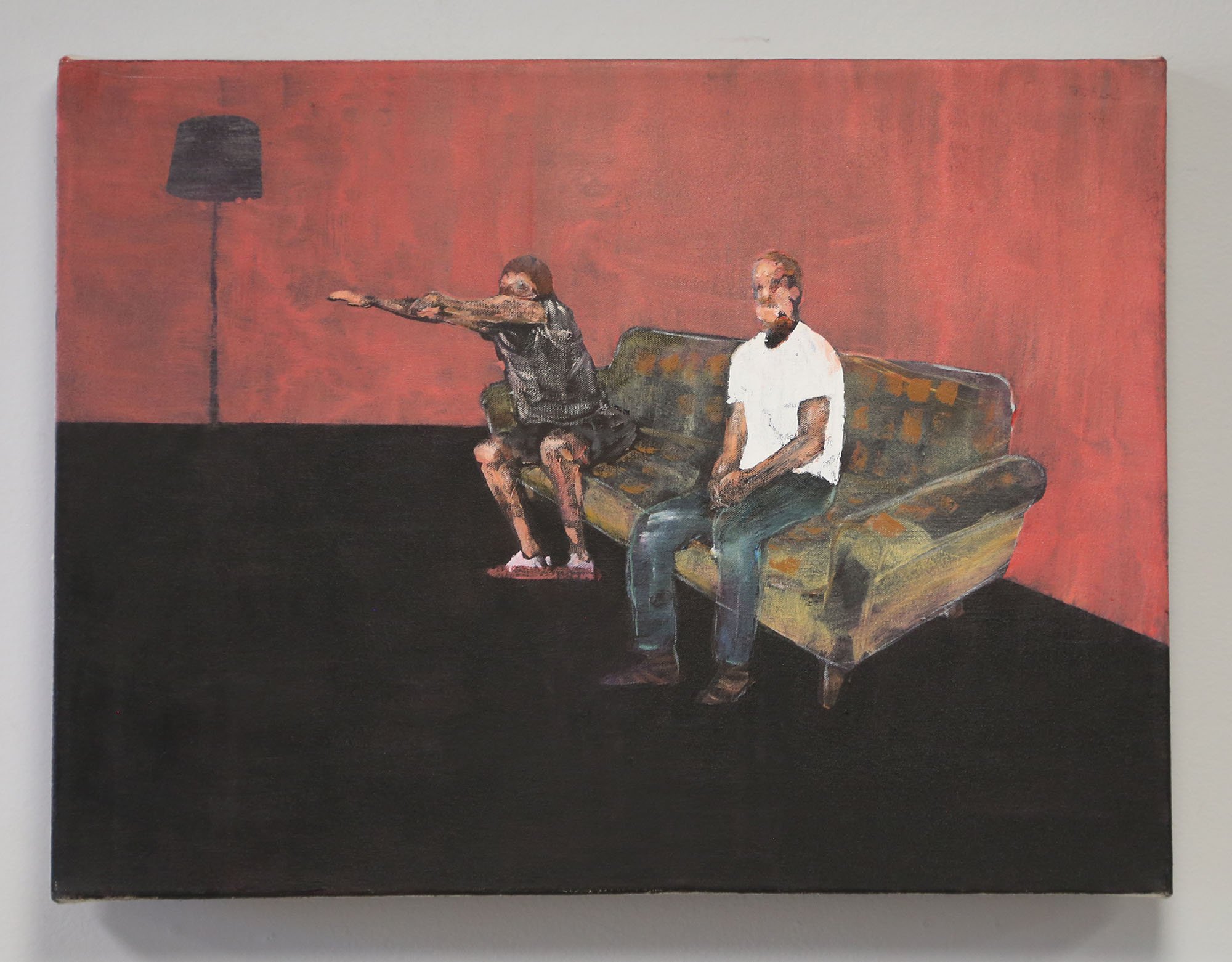 Babba. 18x24”, acrylic on canvas, 2022.
