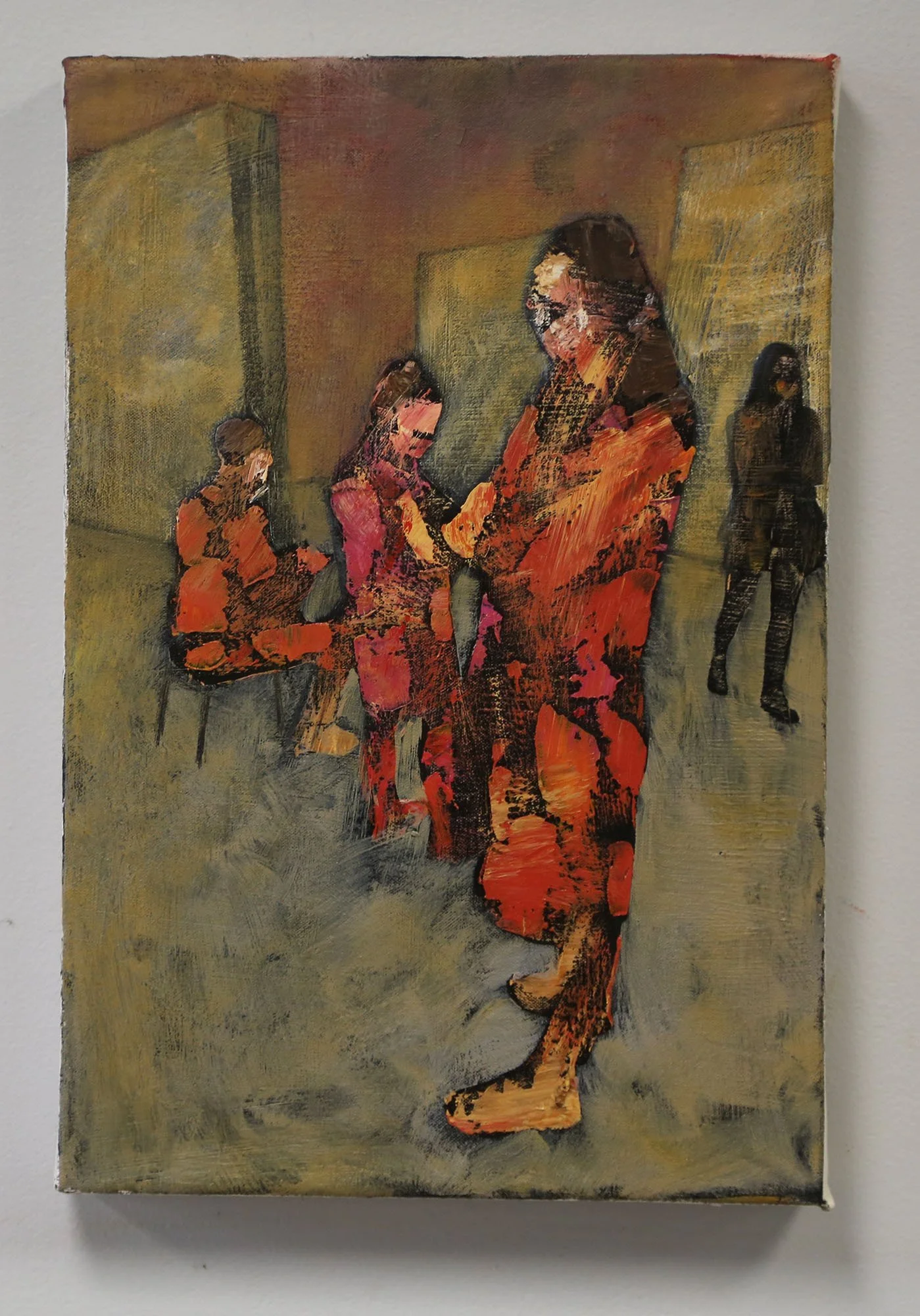 My Fair Lady. 18x12", acrylic on canvas, 2024.